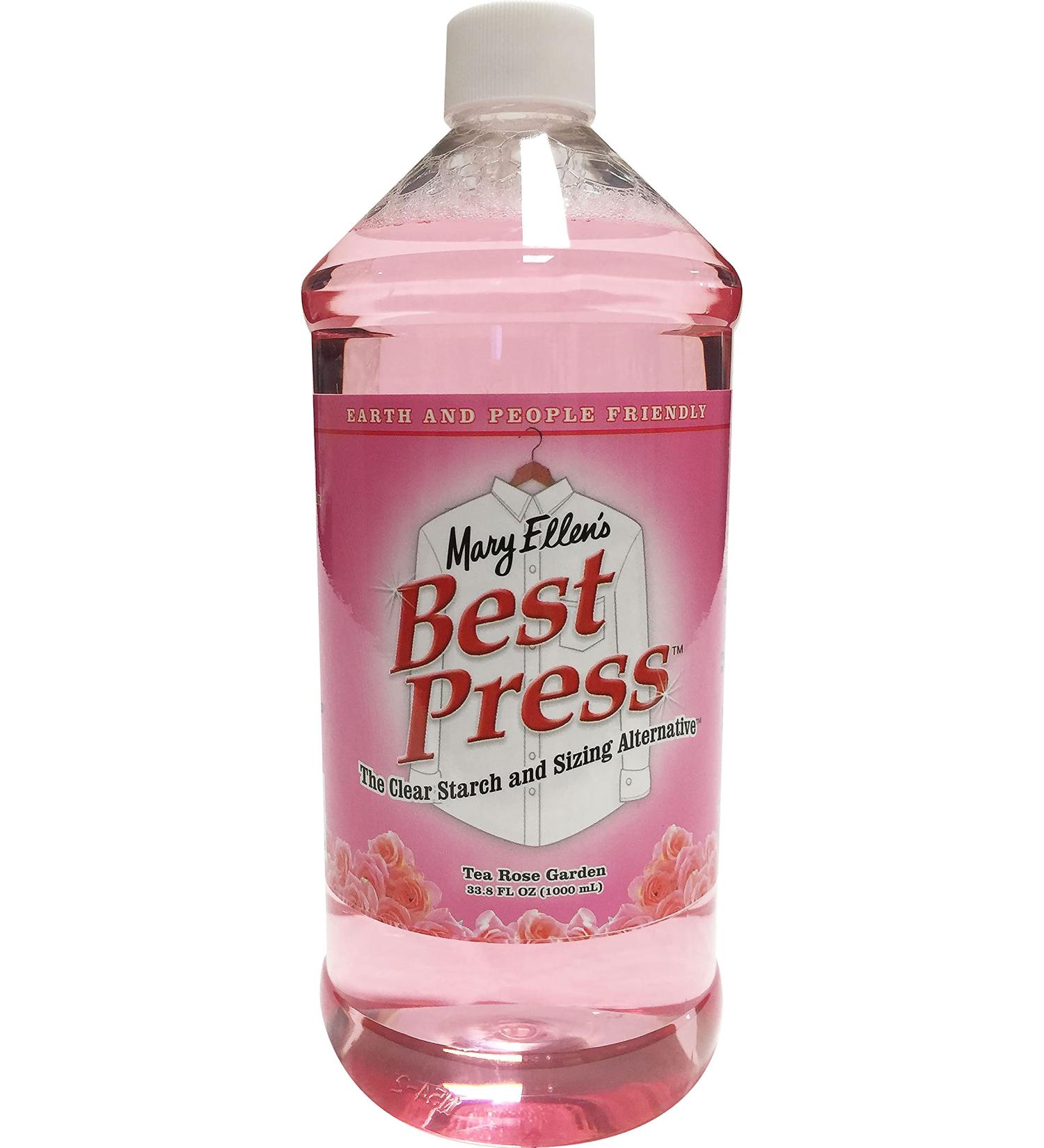 Mary Ellen's Best Press Refill 33.8oz - Tea Rose Garden | Long-lasting fabric starch - Buy Online on GoSupps.com