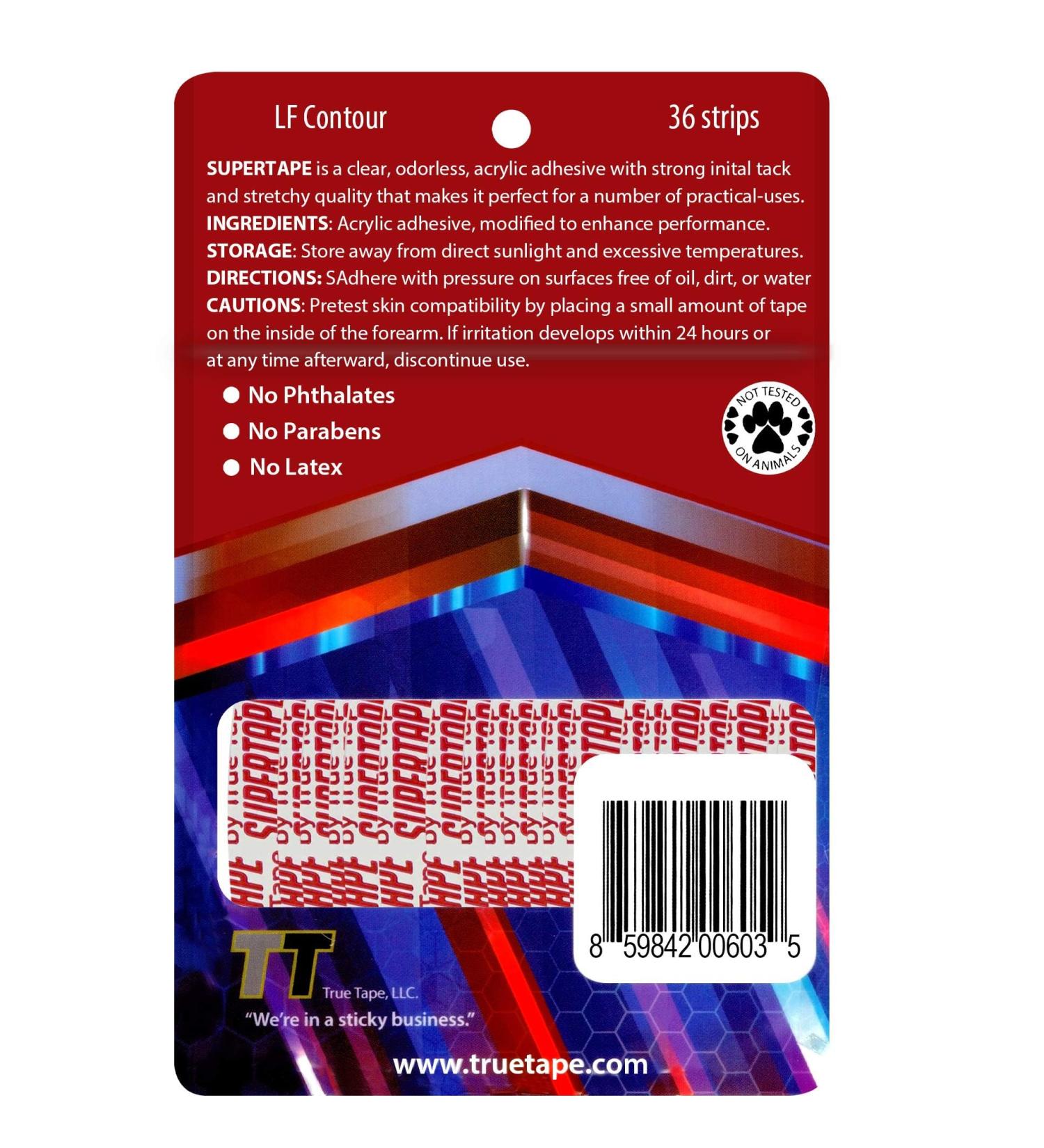 SuperTape Contour"LF" Double side adhesive 36-per pak