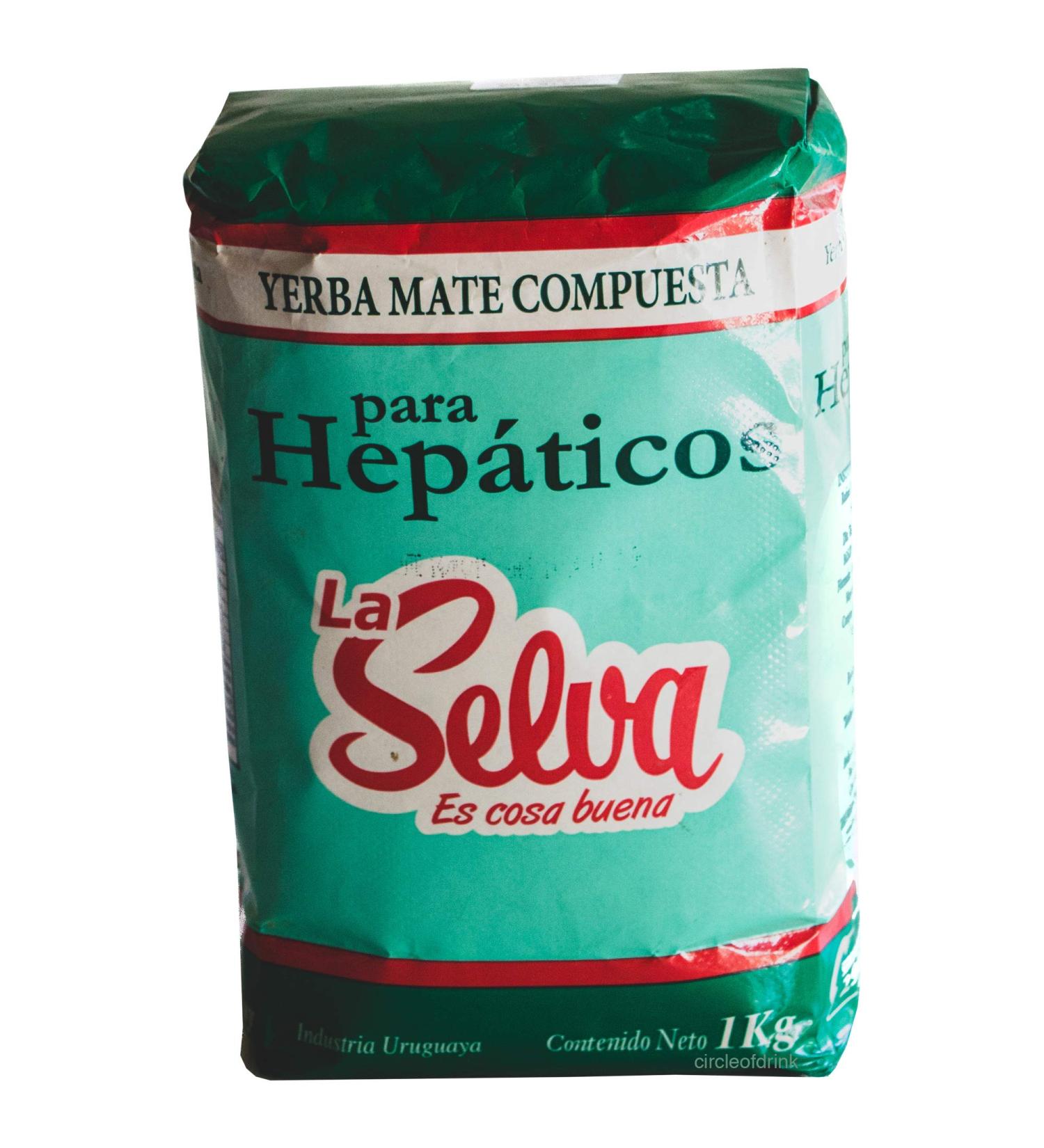 La Selva Yerba Mate para Hepaticos - 1KG