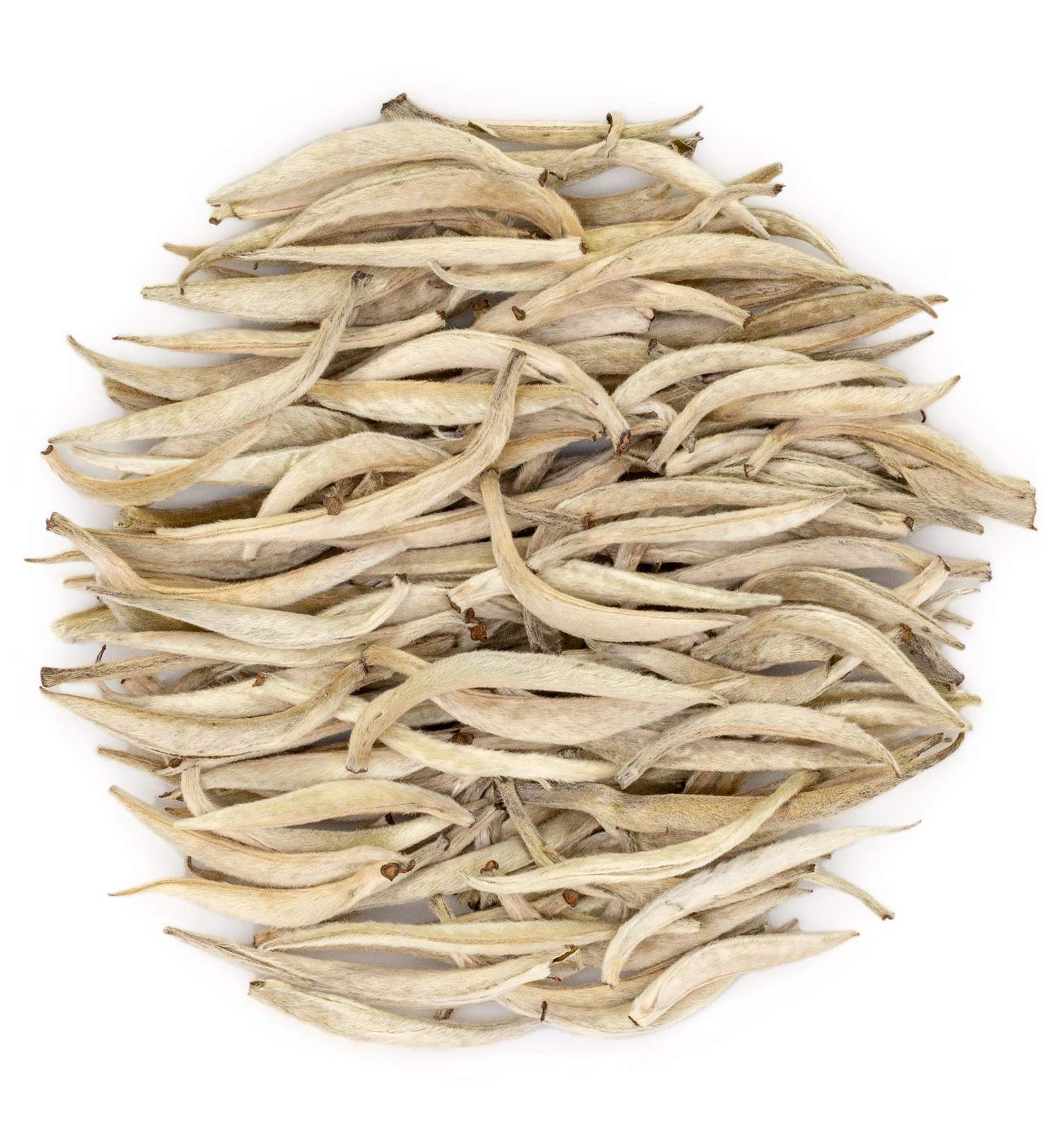 Oriarm Yunnan Silver Needle White Tea 100g - Chinese Baihao Yinzhen Loose Leaf Tea - Buy Online on GoSupps.com