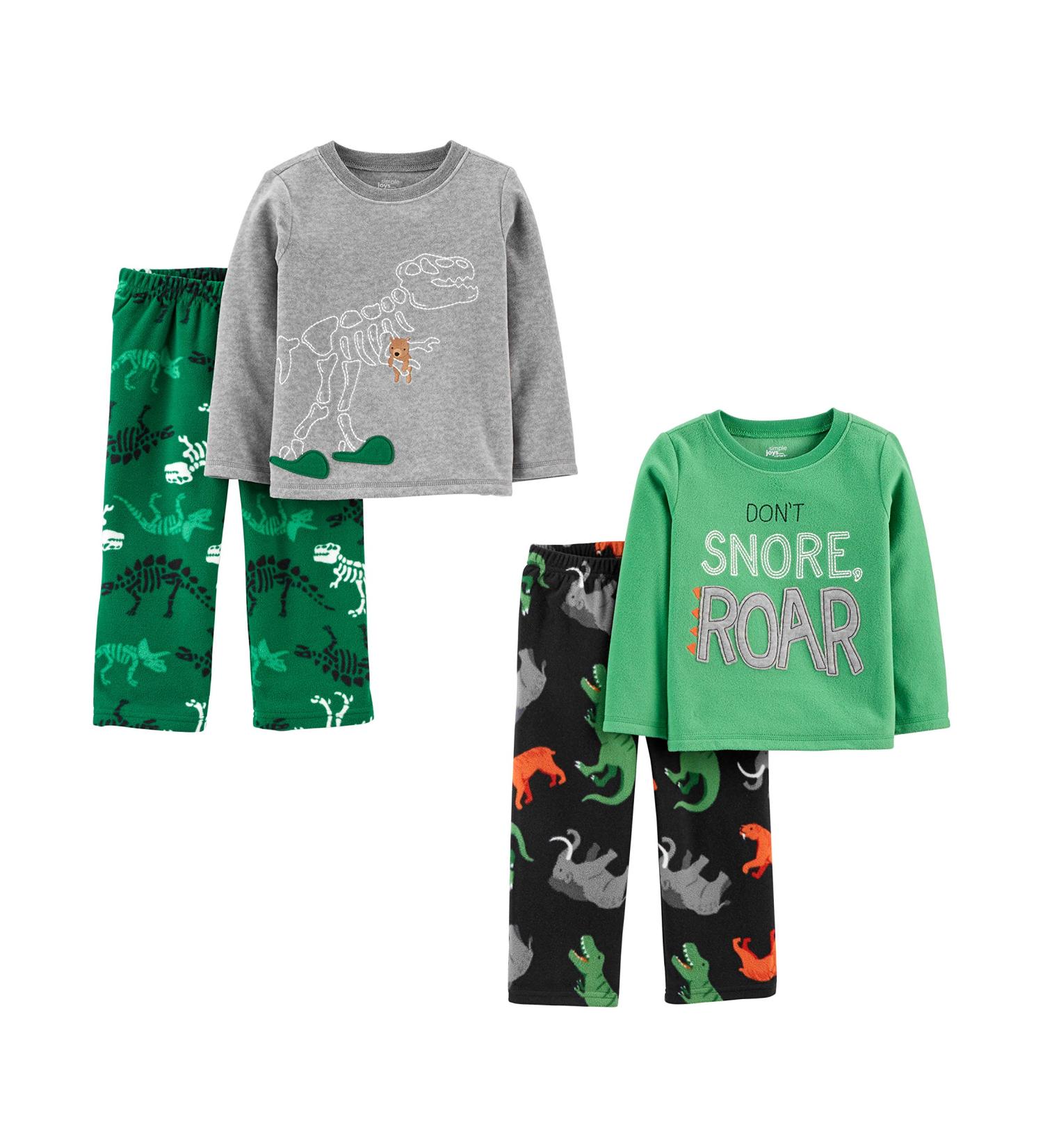 Simple Joys by Carter's Boys' Dinosaur Pajama Set - Size 2 Years - Buy Online on GoSupps.com