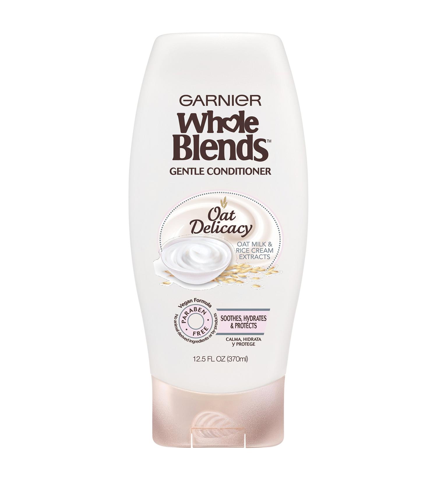 Garnier Whole Blends Oat Delicacy Gentle Conditioner | 12.5 fl oz - Softens & Nourishes - Buy Online on GoSupps.com