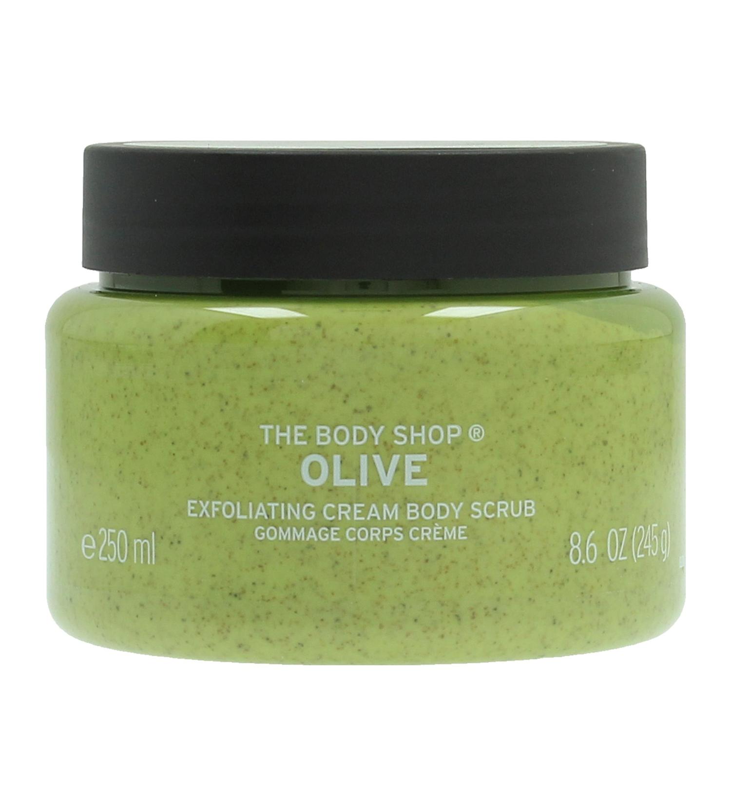 Buy The Body Shop Olive Body Scrub 250ml - Exfoliating Nourishing & Hydrating | International Shipping Available - Buy Online on GoSupps.com