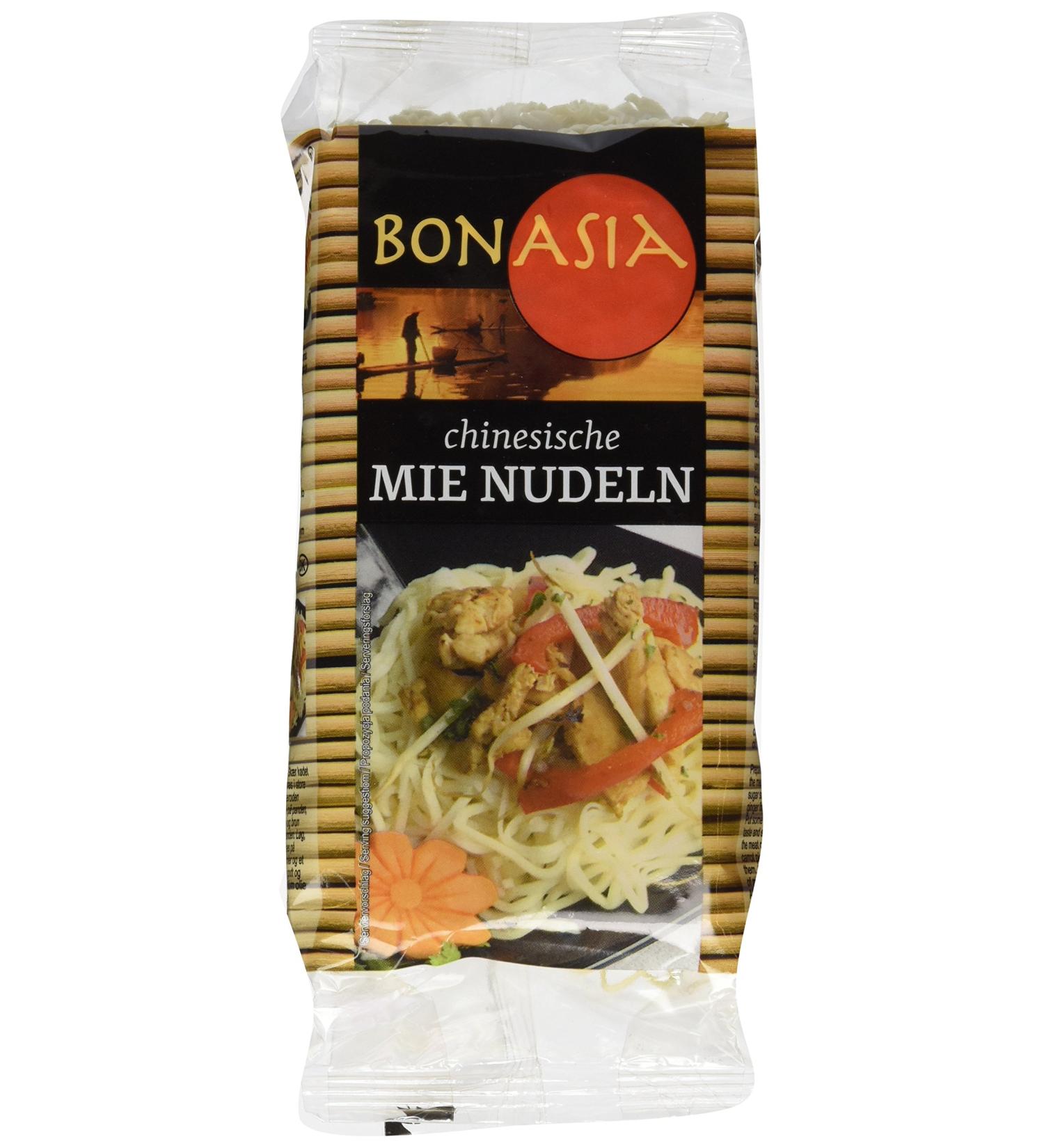 Buy Bonasia Mie Noodles (Pack of 8 x 250g) - Egg-Free Authentic Asian Flavor International Shipping Available - Buy Online on GoSupps.com