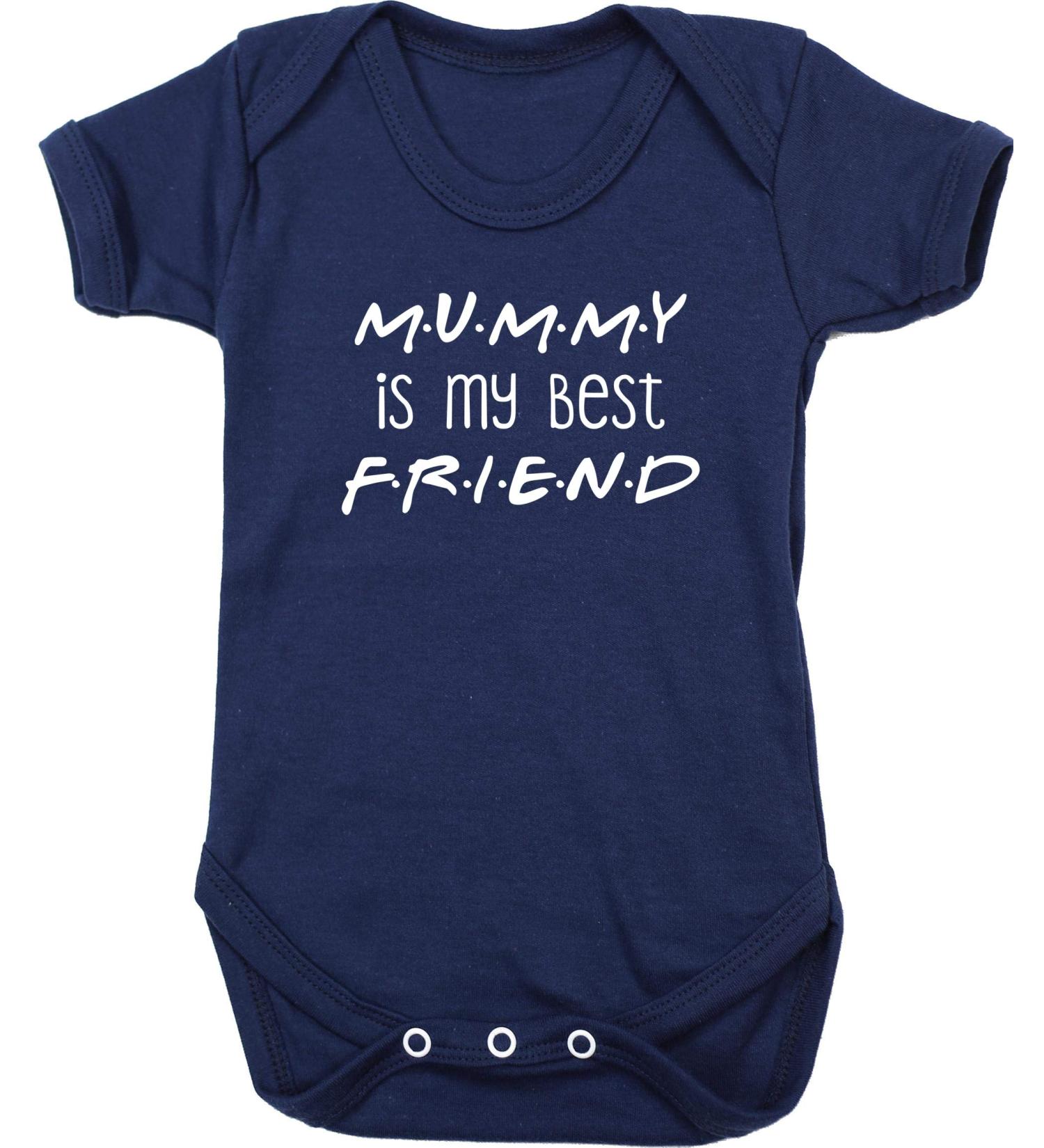 Hippowarehouse Mummy Is My Best Friend Baby Vest Bodysuit (Short Sleeve) - Unisex - Buy Online on GoSupps.com