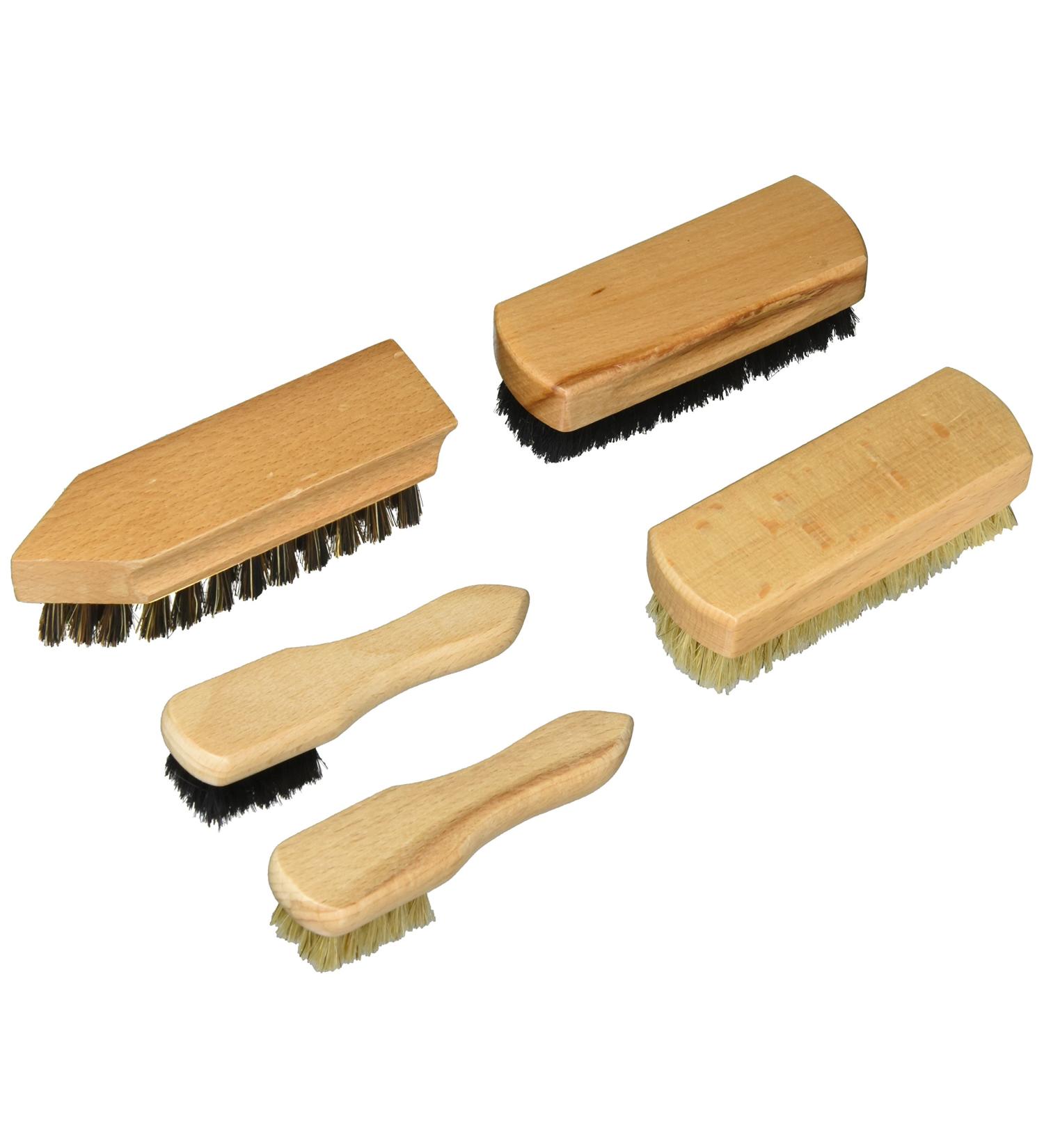 Kikkerland Shoe Cleaner Brush Set / 5 Natural one Size - Buy Online on GoSupps.com
