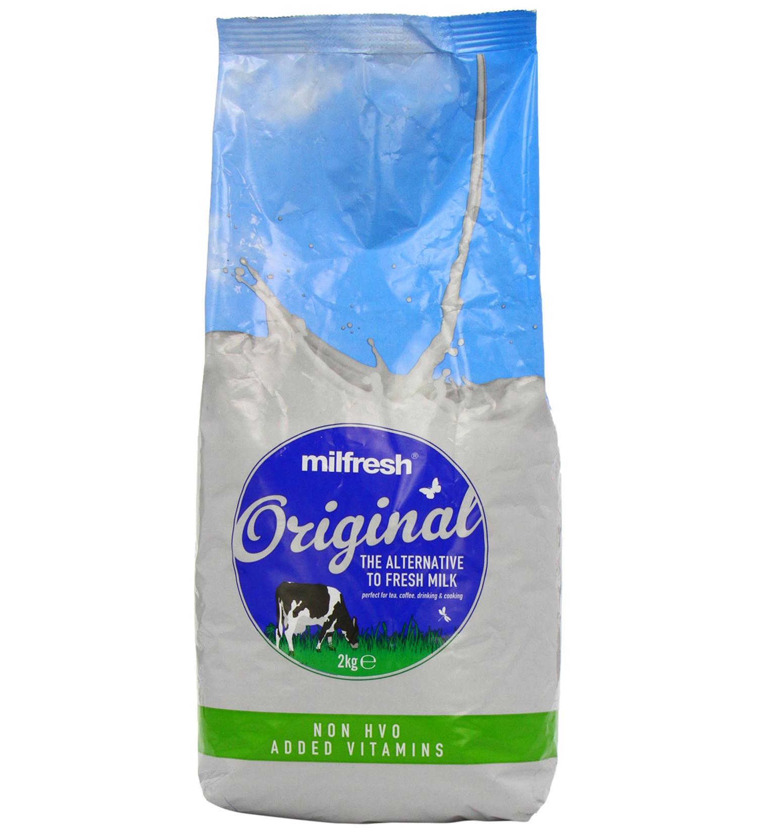 Milfresh Skimmed Milk Powder 2kg - High Quality Dairy Product for Your Needs - Buy Online on GoSupps.com