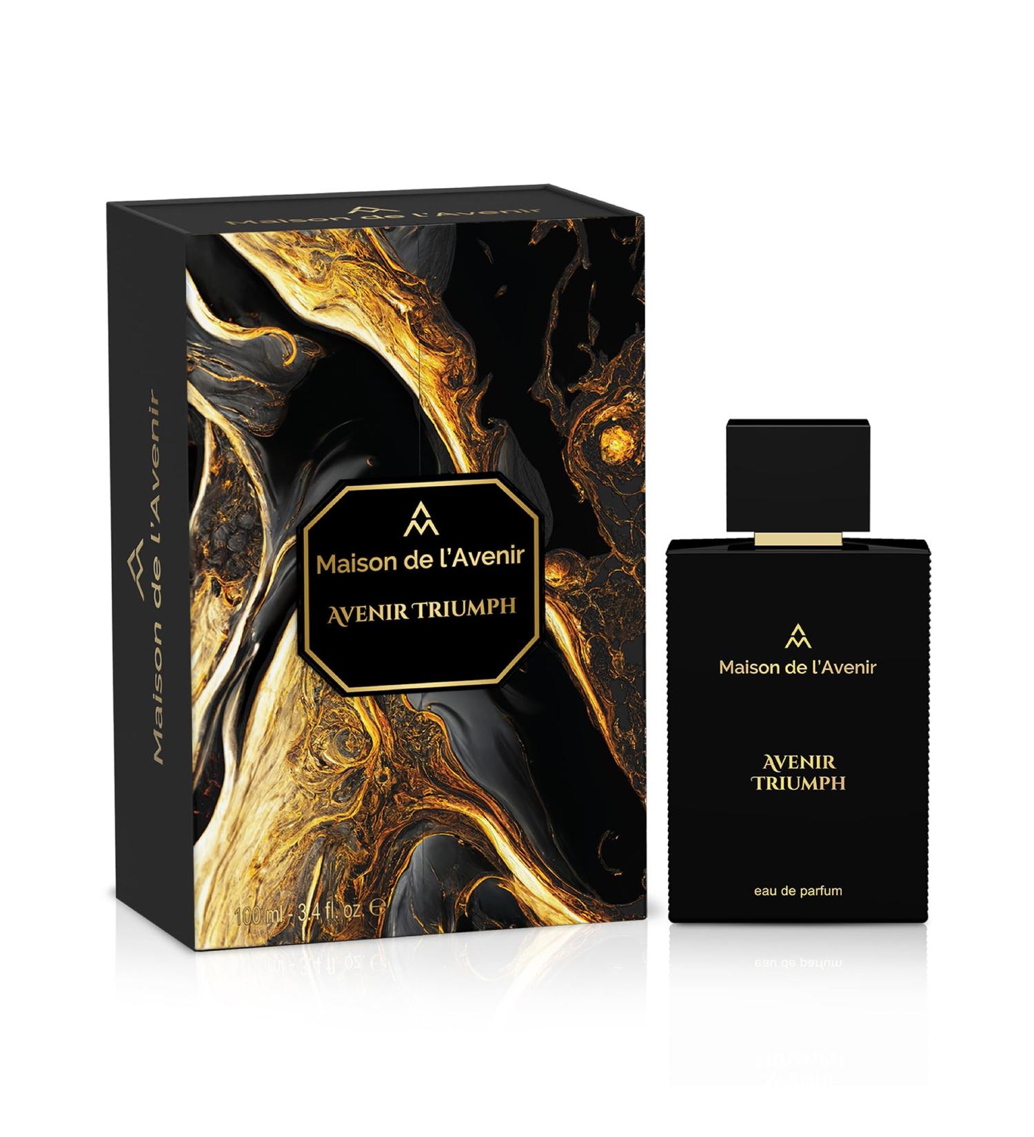 Maison de l'Avenir Avenir Triumph - Citrus Spicy - with notes of Grapefruit Mint Jasmine Violet and Amber- Unisex - Cologne for Men - Perfume for Women - Long Lasting - Fine Niche Fragrance - Buy Online on GoSupps.com