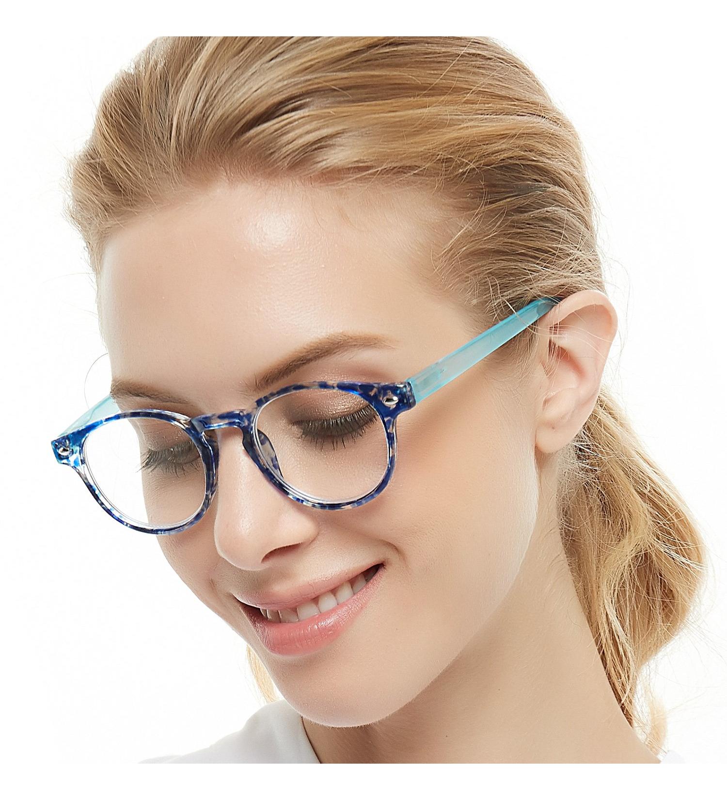 OCCI CHIARI Blue Blocking Computer Glasses for Women - Lady Gaming Glasses for Eye Strain Relief - Stylish 0.0 Blue Light Filter - Buy Online on GoSupps.com