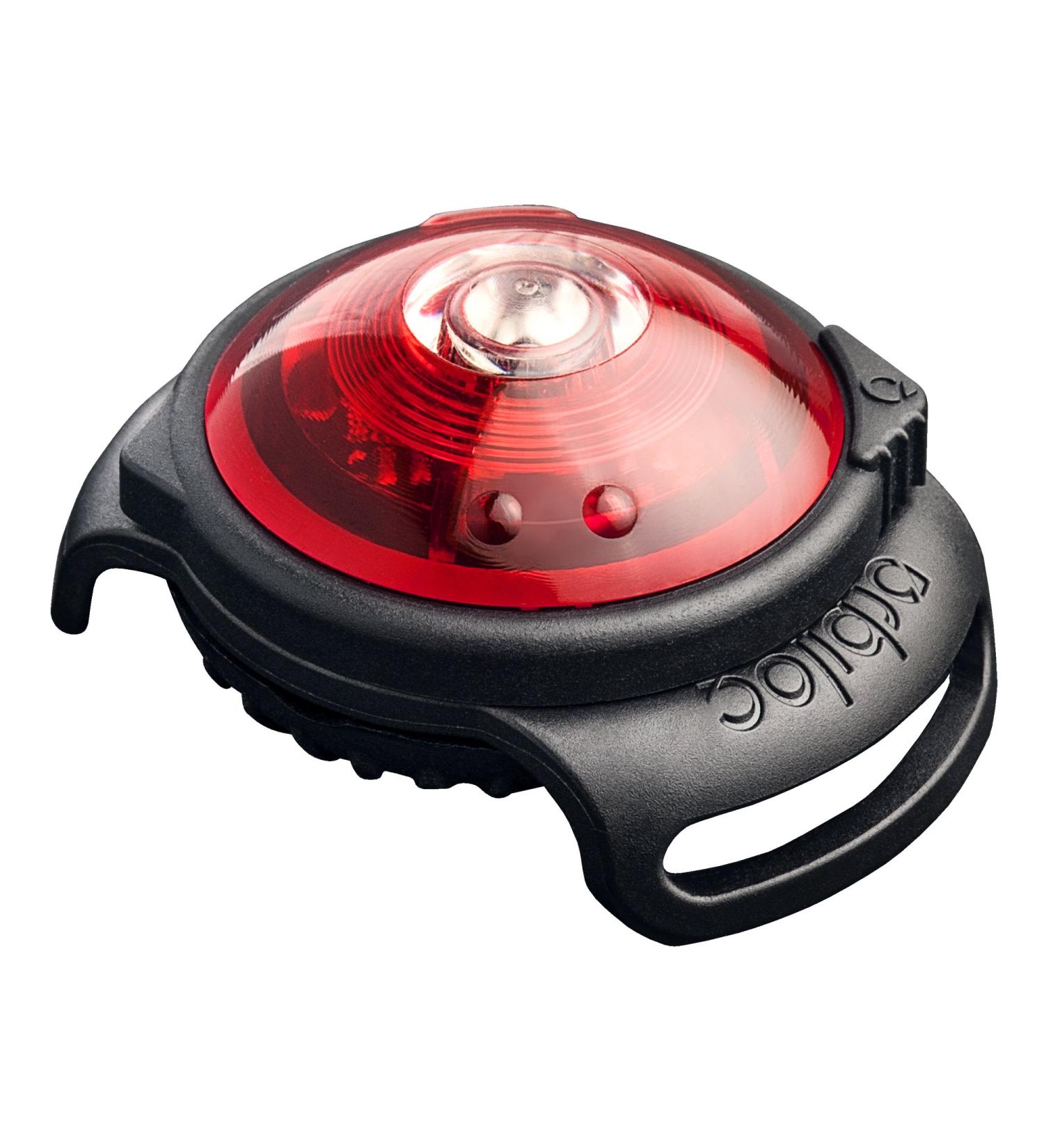 Orbiloc Dog Safety Light- Waterproof LED Dual Night Light for Dogs - High Visibility Running Light - Durable Clip On Flashing Dog Light - Red - Buy Online on GoSupps.com