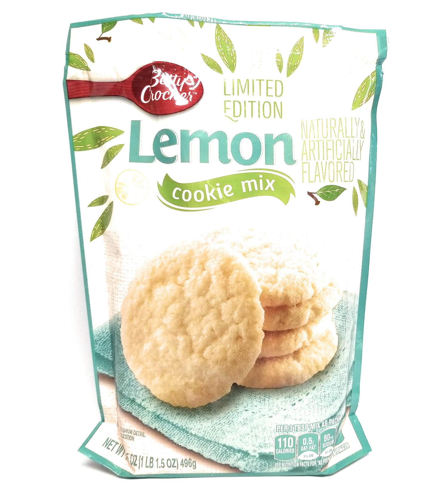 Betty Crocker Lemon Cookie Mix - Delicious Homemade Lemon Cookies - Buy Online on GoSupps.com