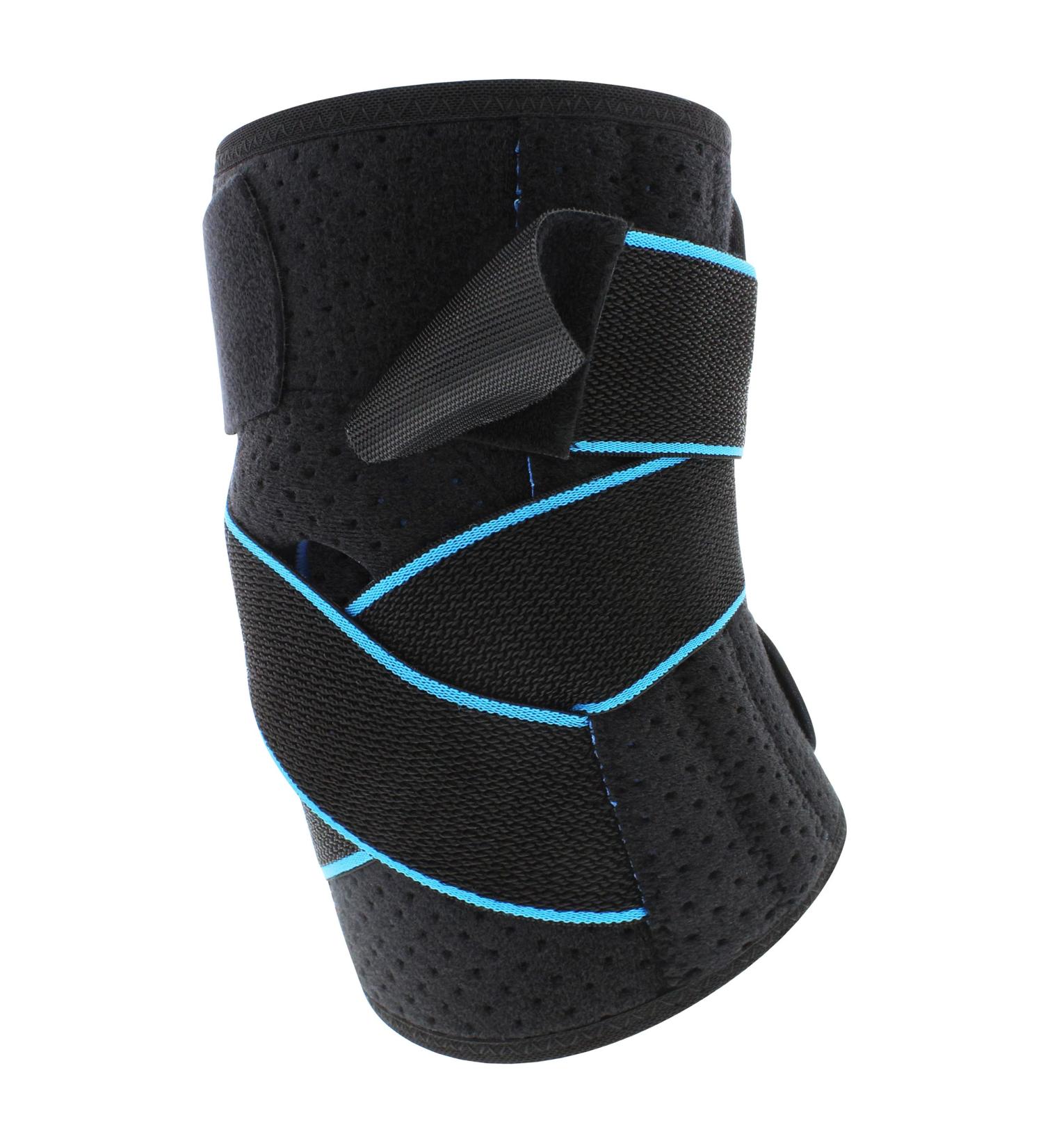 Mondo Medical Compression Sleeve Knee Brace - Adjustable 12-15.5in Support for Arthritis Pain Relief & Running Performance - Buy Online on GoSupps.com