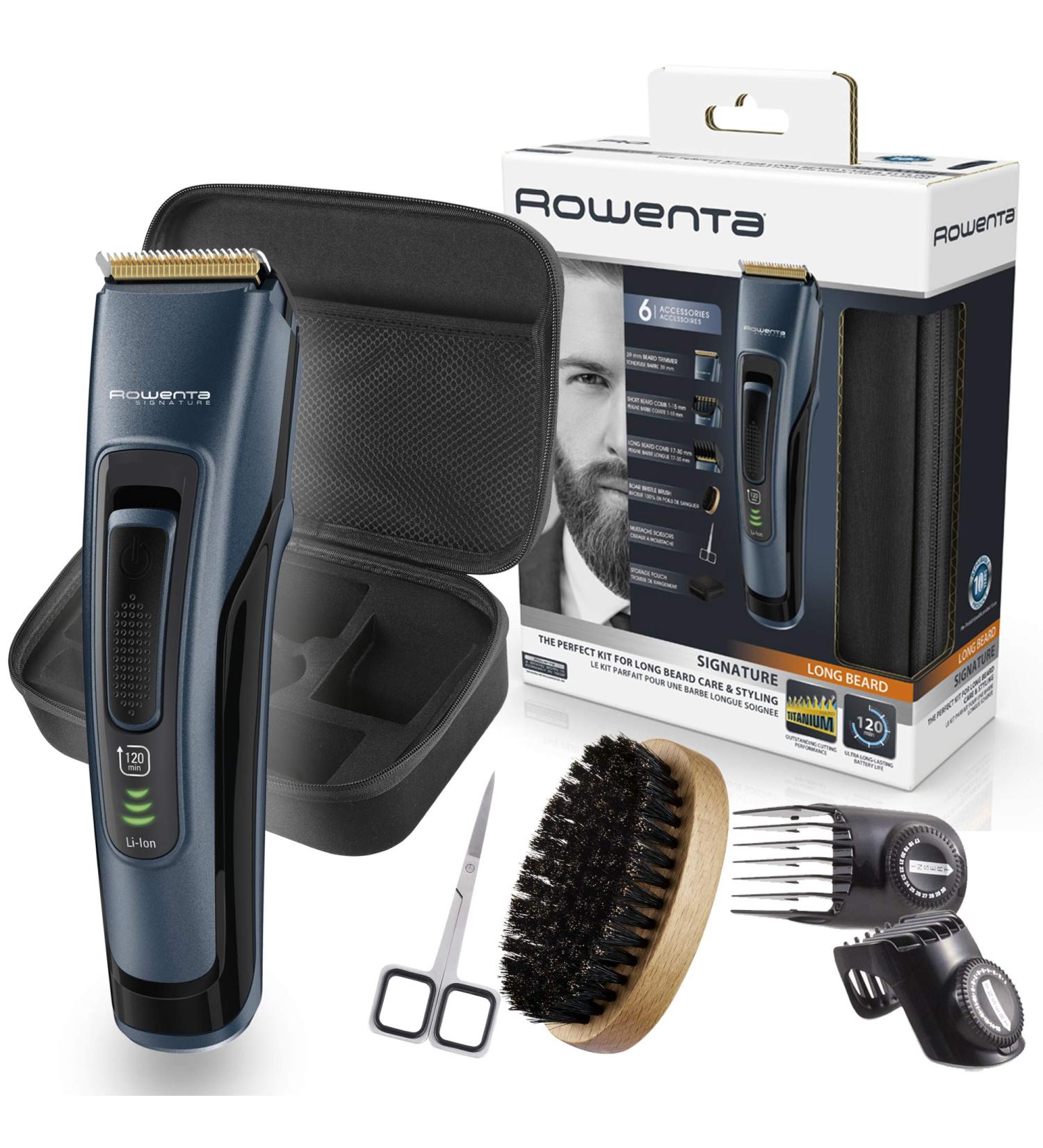 Rowenta Advancer Hair Clipper - Stainless Steel Blades with Titanium Coating | International Shipping Available - Buy Online on GoSupps.com