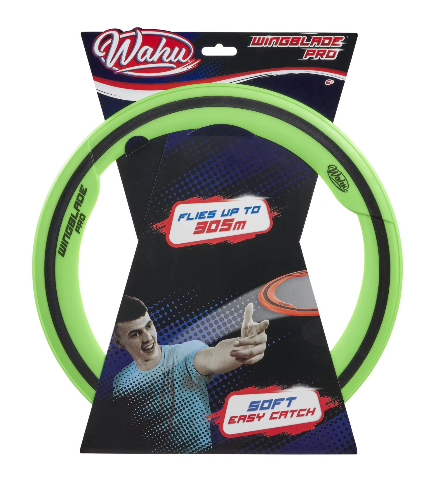 Wahu WingBlade Pro Green - 13 Aerodynamic Flying Disc | Flies Up to 1000 Feet | Throw and Catch Flying Toy - Buy Online on GoSupps.com