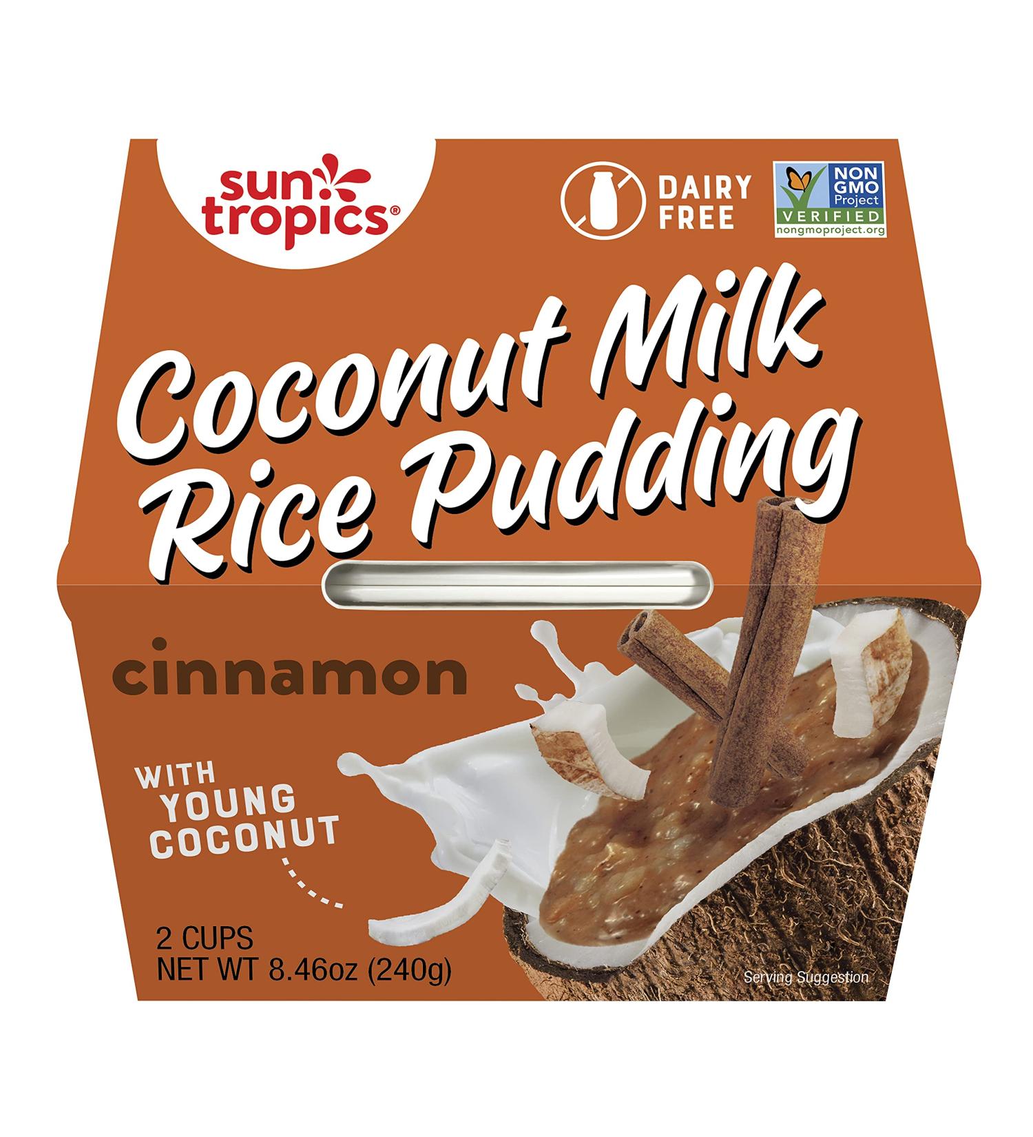 Sun Tropics Cinnamon Coconut Milk Rice Pudding - 2 Count, 8.46 OZ | Creamy Dessert - Buy Online on GoSupps.com