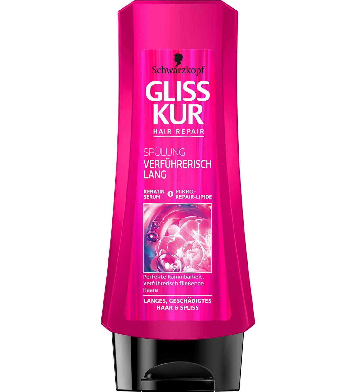 Gliss Kur Schwarzkopf Gliss Kur Long Conditioner 200 ml (Pack of 3)