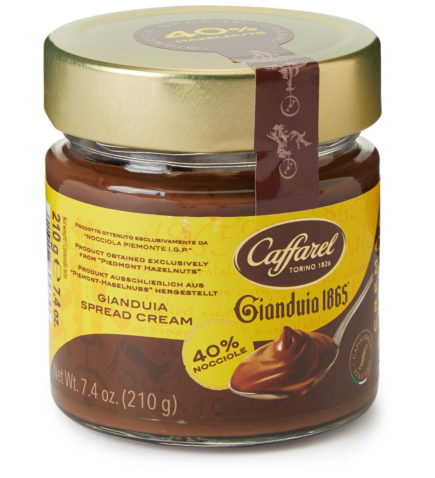 Caffarel Gianduia Cream Hazelnut Spread 210gr - Delicious Hazelnut Spread from Italy - Buy Online on GoSupps.com
