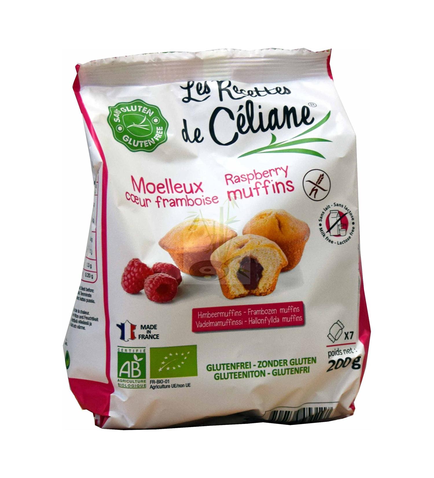Les Recettes de C liane Mini Muffins Framboise 200g Bio / Vegan - Buy Online on GoSupps.com
