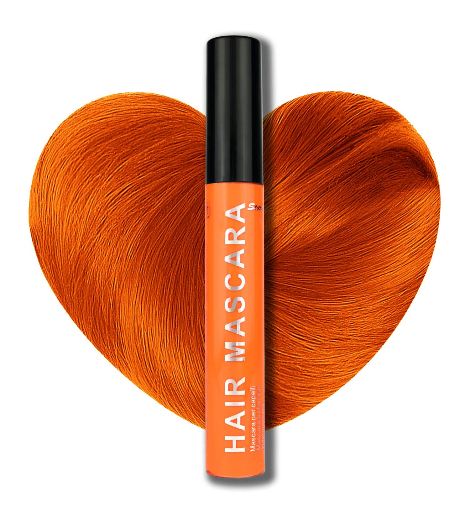 Stargazer Neon Orange UV Reactive Hair Mascara | Wash Out Color for Vibrant Hair - Buy Online on GoSupps.com