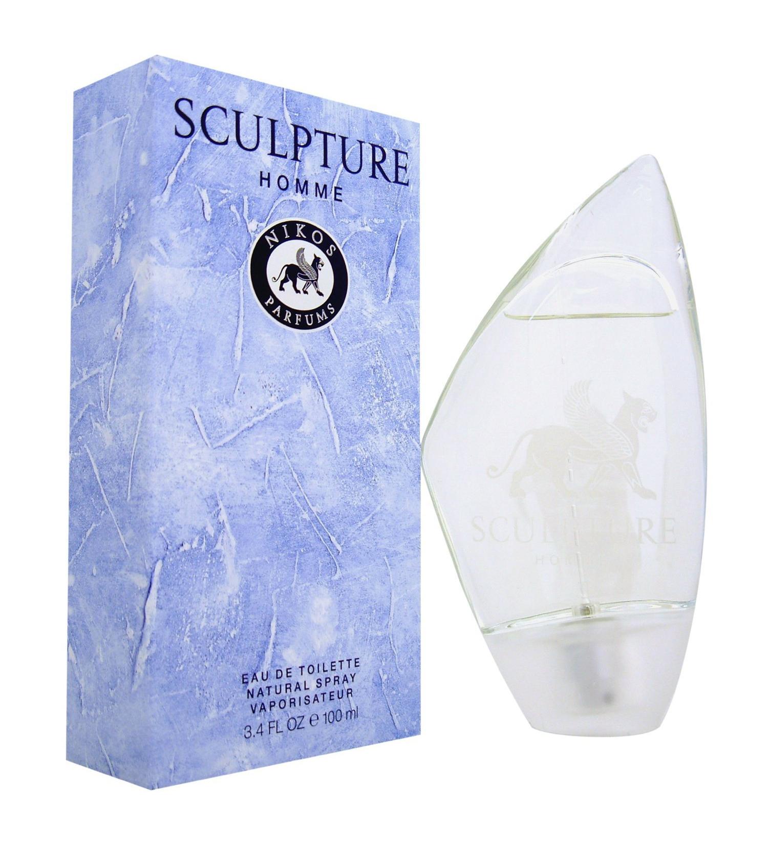 Nikos Sculpture Homme for men Eau De Toilette Spray 3.4 Ounces - Buy Online on GoSupps.com