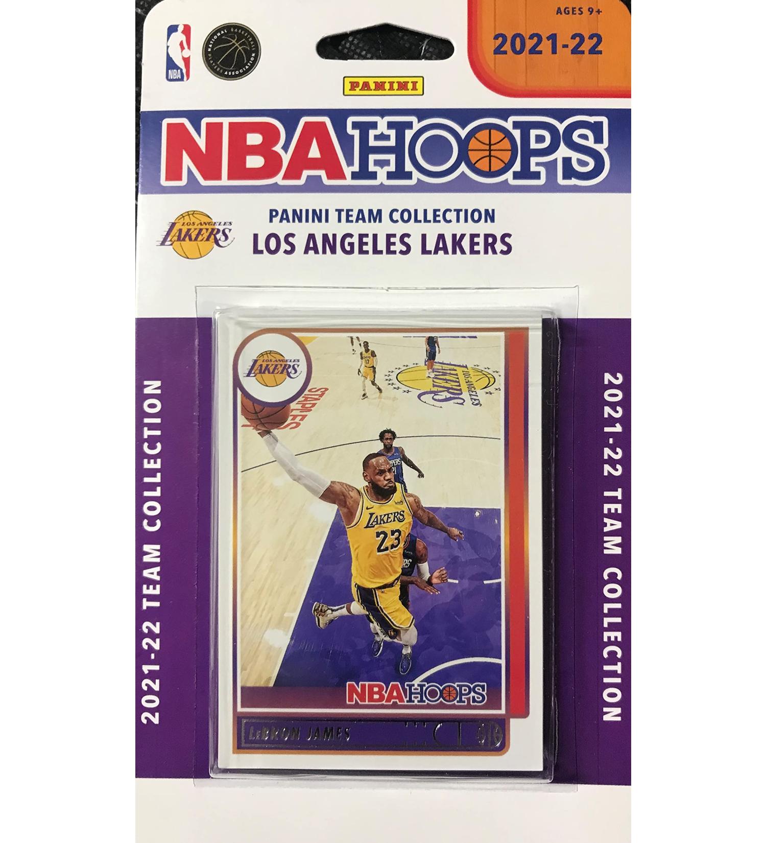 Los Angeles Lakers 2021-2022 Hoops Team Set with LeBron James - Factory Sealed - Buy Online on GoSupps.com