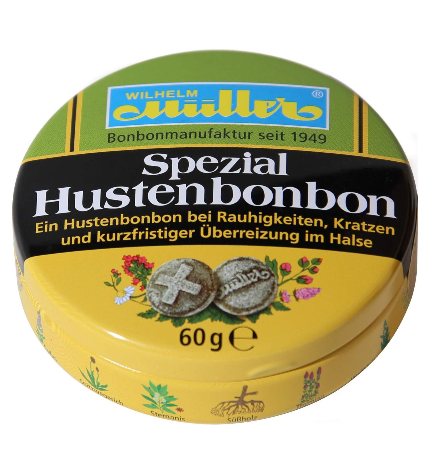 High-Quality Special Cough Candy - 15 Small Cans for 15% Discount | 60g Each | Shop Internationally - Buy Online on GoSupps.com