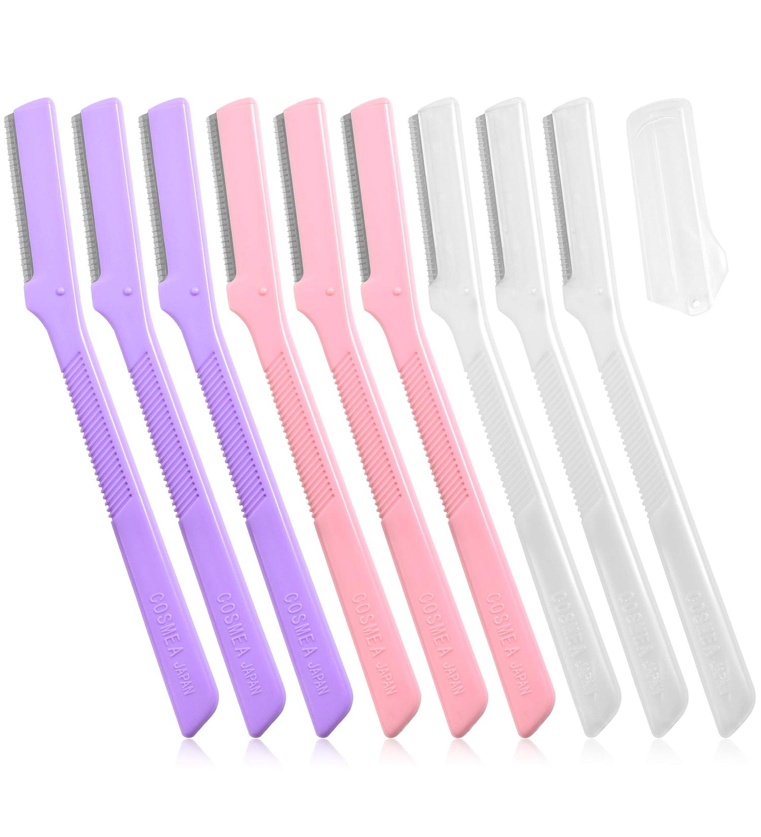 Seki Japan Face Beauty Trimmer - Women's Disposable Facial Razor & Hair Removal Groomer Set (9 Pieces) - Ship Internationally - Buy Online on GoSupps.com