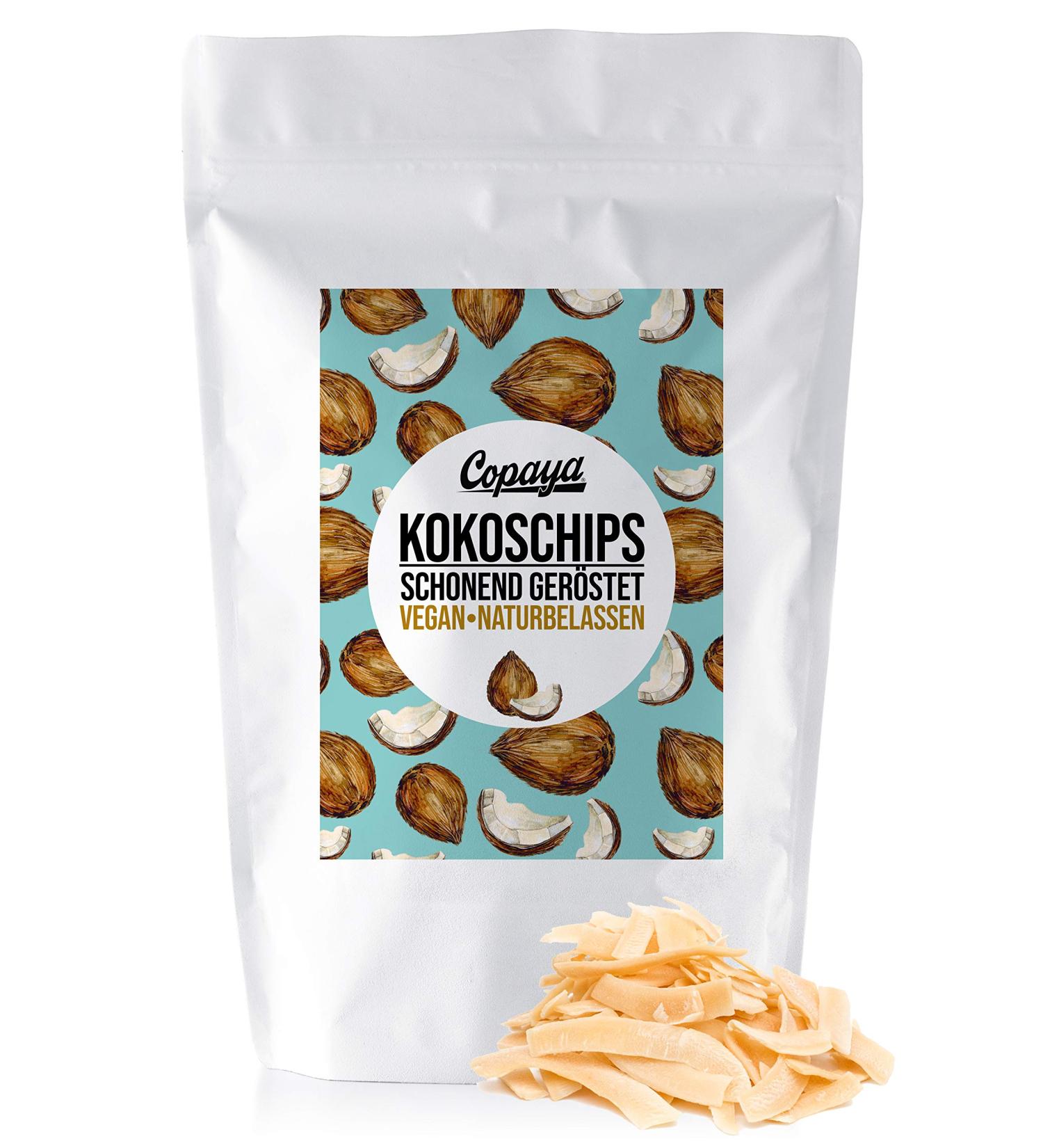  Copaya Sugar-free rolled coconut skewers roasted and crispy natural and additive-free (750g) - Buy Online on GoSupps.com