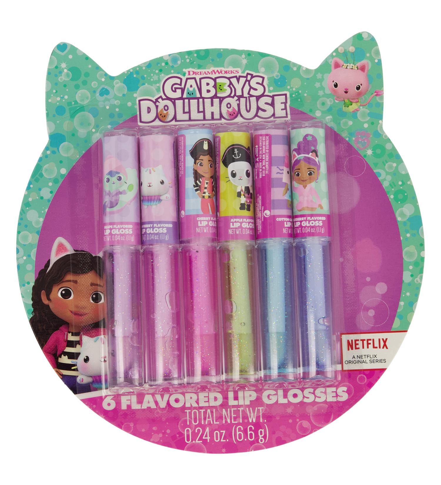 Gabby's Dollhouse Lip Gloss Set - 6 Piece Clamshell Kit - Buy Online on GoSupps.com