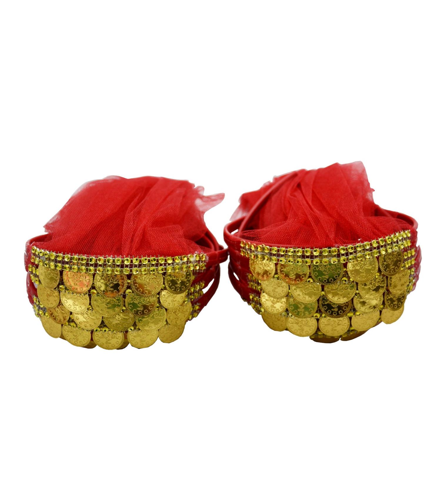 Ozyol 10 pieces of hair tires with golden coin pieces - hair accessories bridal jewelry for Kina polter evening tac nedime taci henna evening bride jungfer wreath gecesi nikah s z