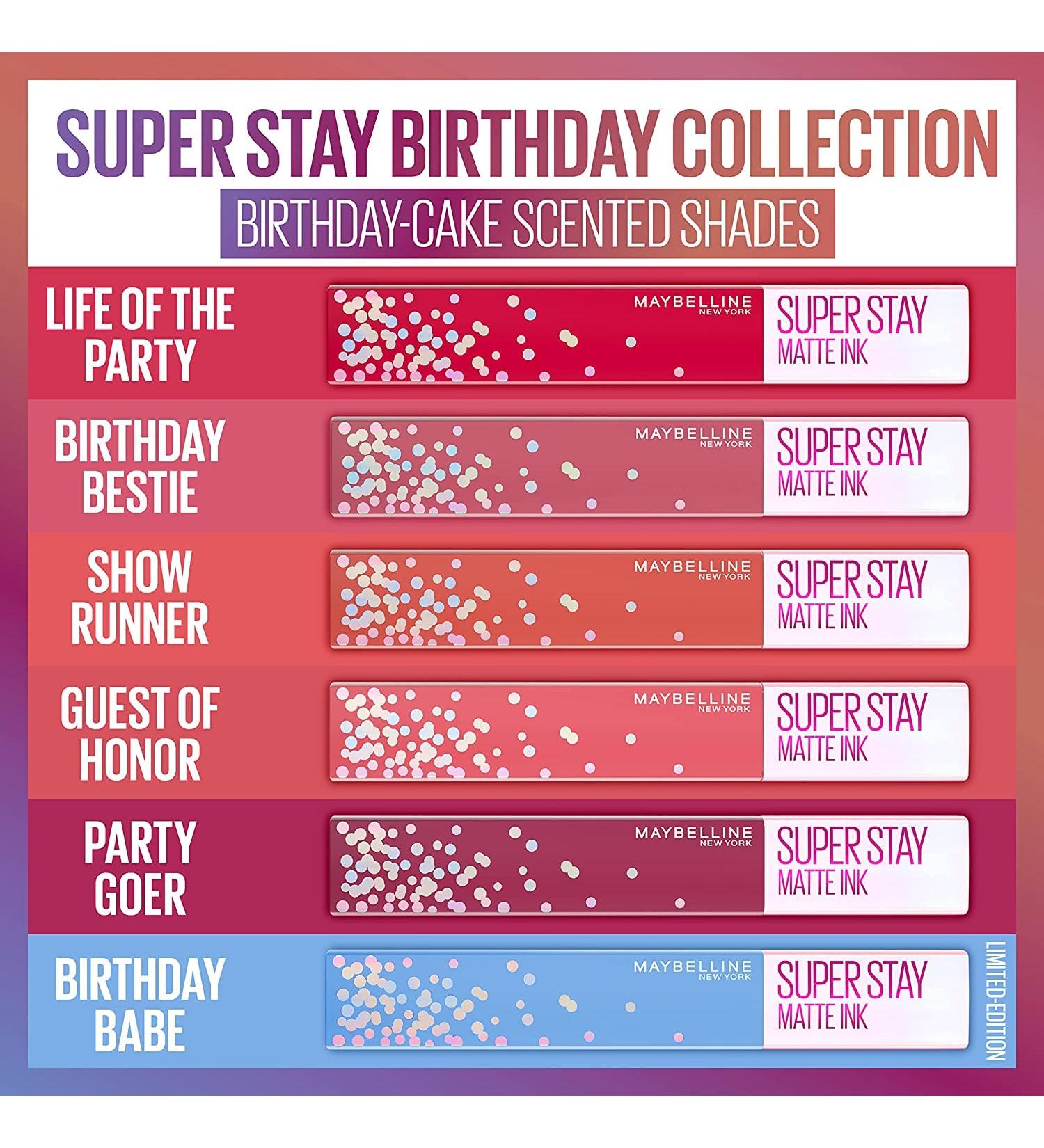 Buy Maybelline New York Super Stay Matte Ink Lipstick - Long-Lasting Vibrant Colors | International Shipping Available - Buy Online on GoSupps.com