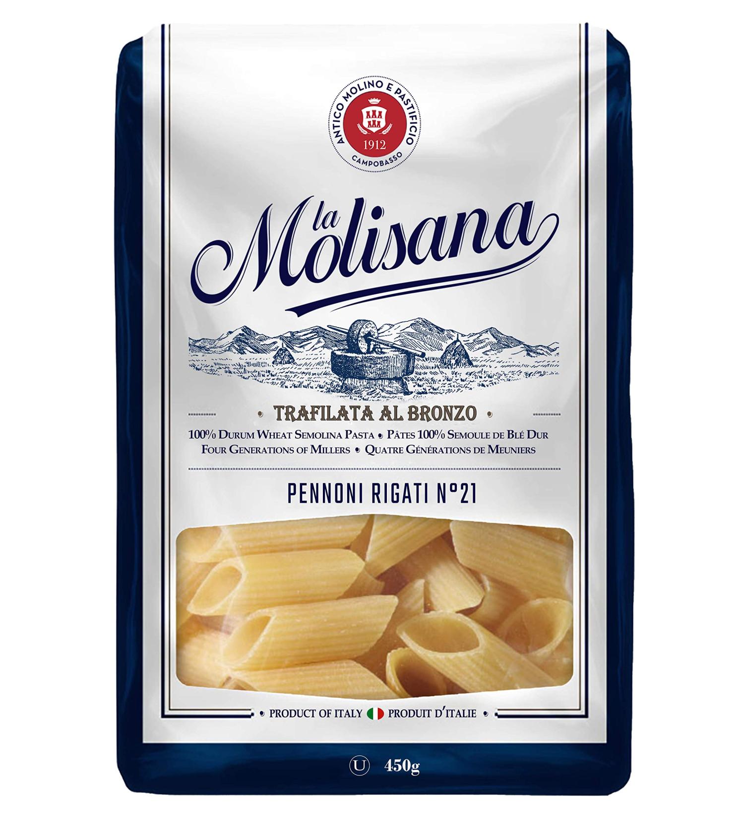 La Molisana Pennoni Rigati N.21 450g - Buy Online on GoSupps.com
