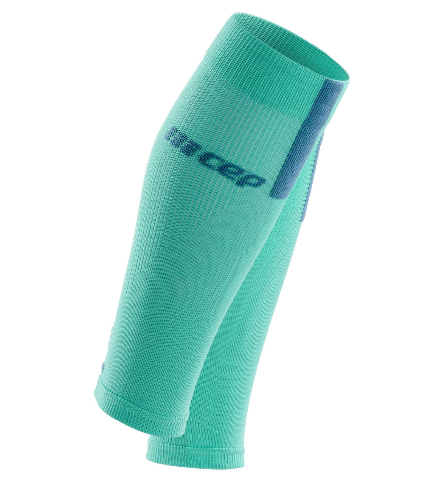 CEP ULTRALIGHT Compression Calf Sleeves for Men | Mint/Grey Calf Compression - Buy Online on GoSupps.com