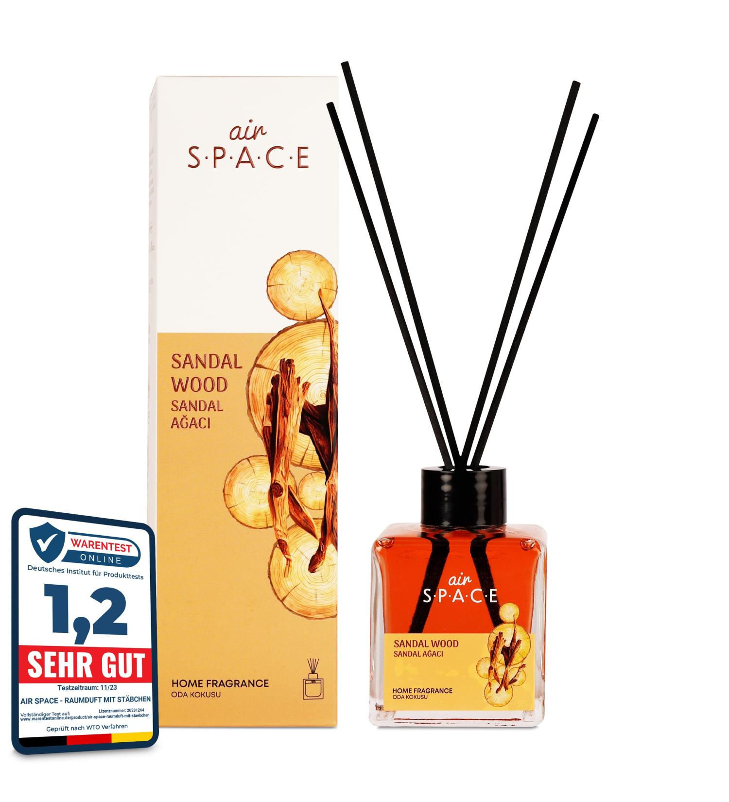 Air Space Fragrance Sticks | Fruity Floral Room Freshener | Sandalwood Scented Sticks for Home | International Shipping Available - Buy Online on GoSupps.com