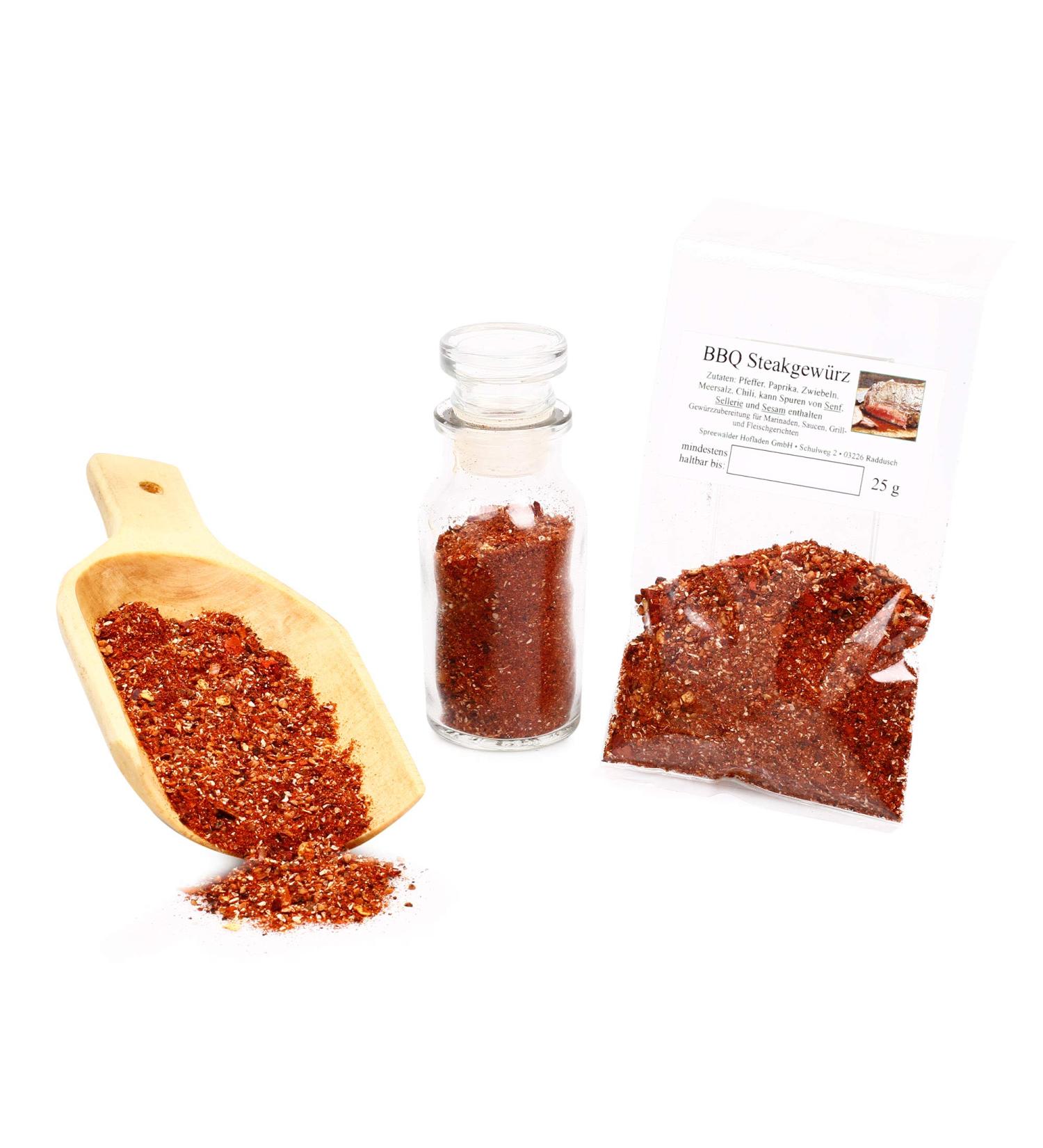  Feine W rze Steak Barbecue Spice Mix | Steak Spices | Spice Preparation for Marinades Dips Barbecue Dishes | 25g - Buy Online on GoSupps.com