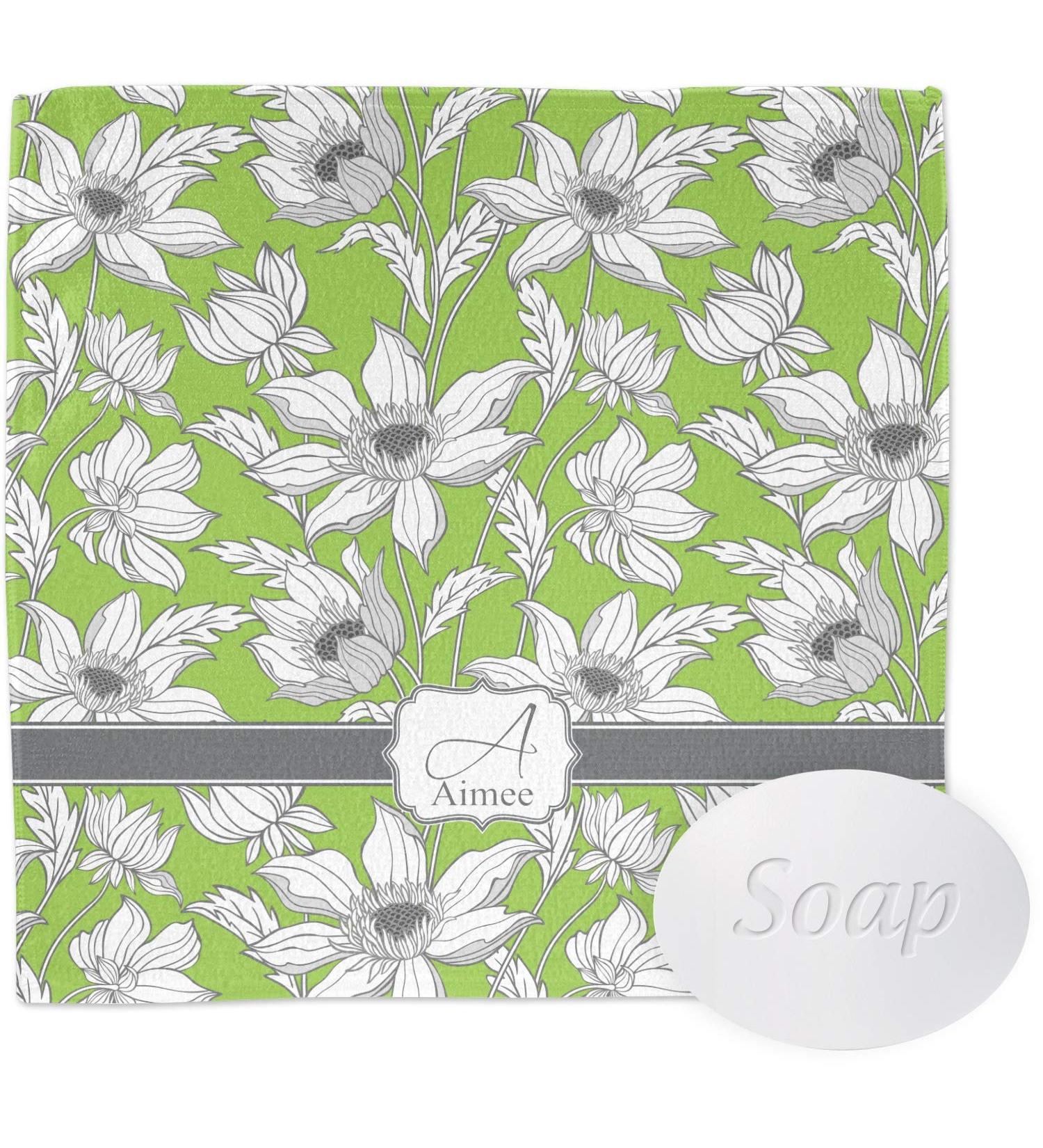 Buy YouCustomizeIt Personalized Wild Daisies Washcloth - Customizable Gifts for All Occasions | Shop Internationally - Buy Online on GoSupps.com
