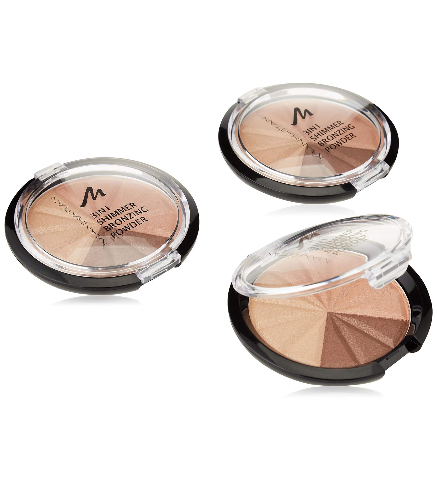 Manhattan Complexion Powder & Makeup 002 Bronze Shimmer - Buy Online | International Shipping Available - Buy Online on GoSupps.com