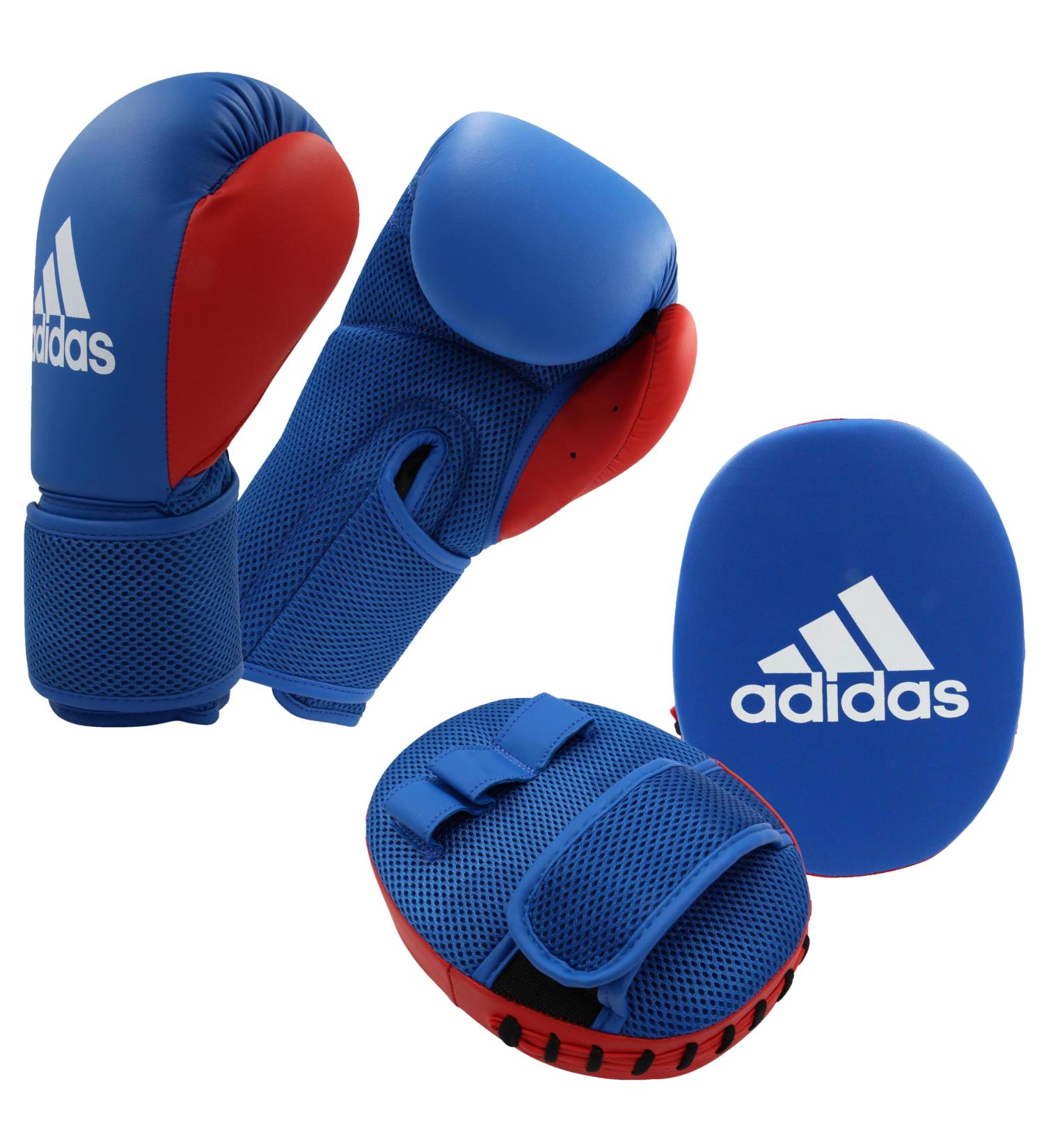 adidas Unisex Boxing Kit - 2 Mitts Set for Adults & Kids Black | Buy Internationally - Buy Online on GoSupps.com