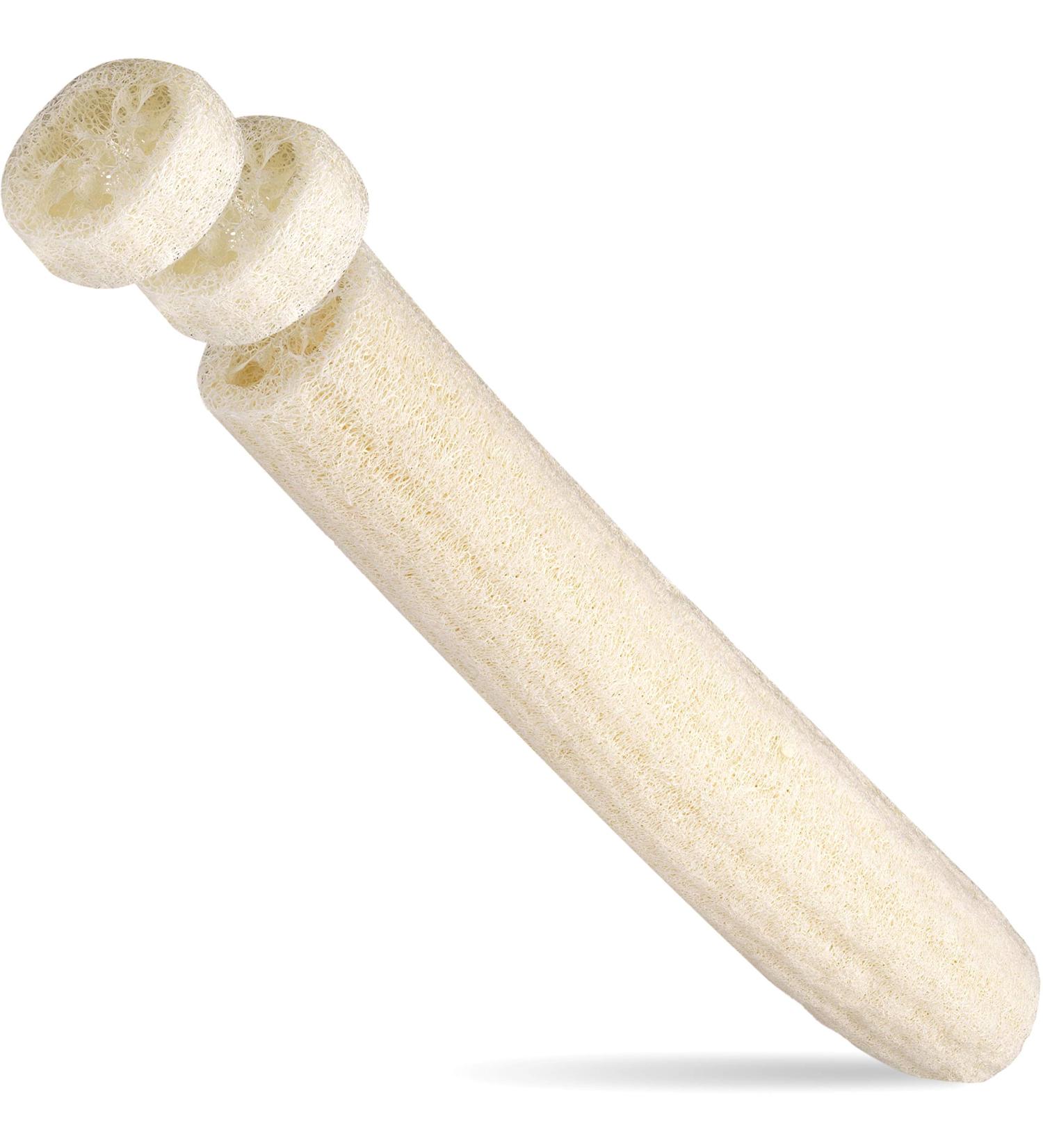 Loofah Moments Luffa Sponge | 44cm Large Natural Luffa Gourd for Body Scrub Soap Making & Handicrafts - Eco-Friendly Cosmetics - Buy Online on GoSupps.com