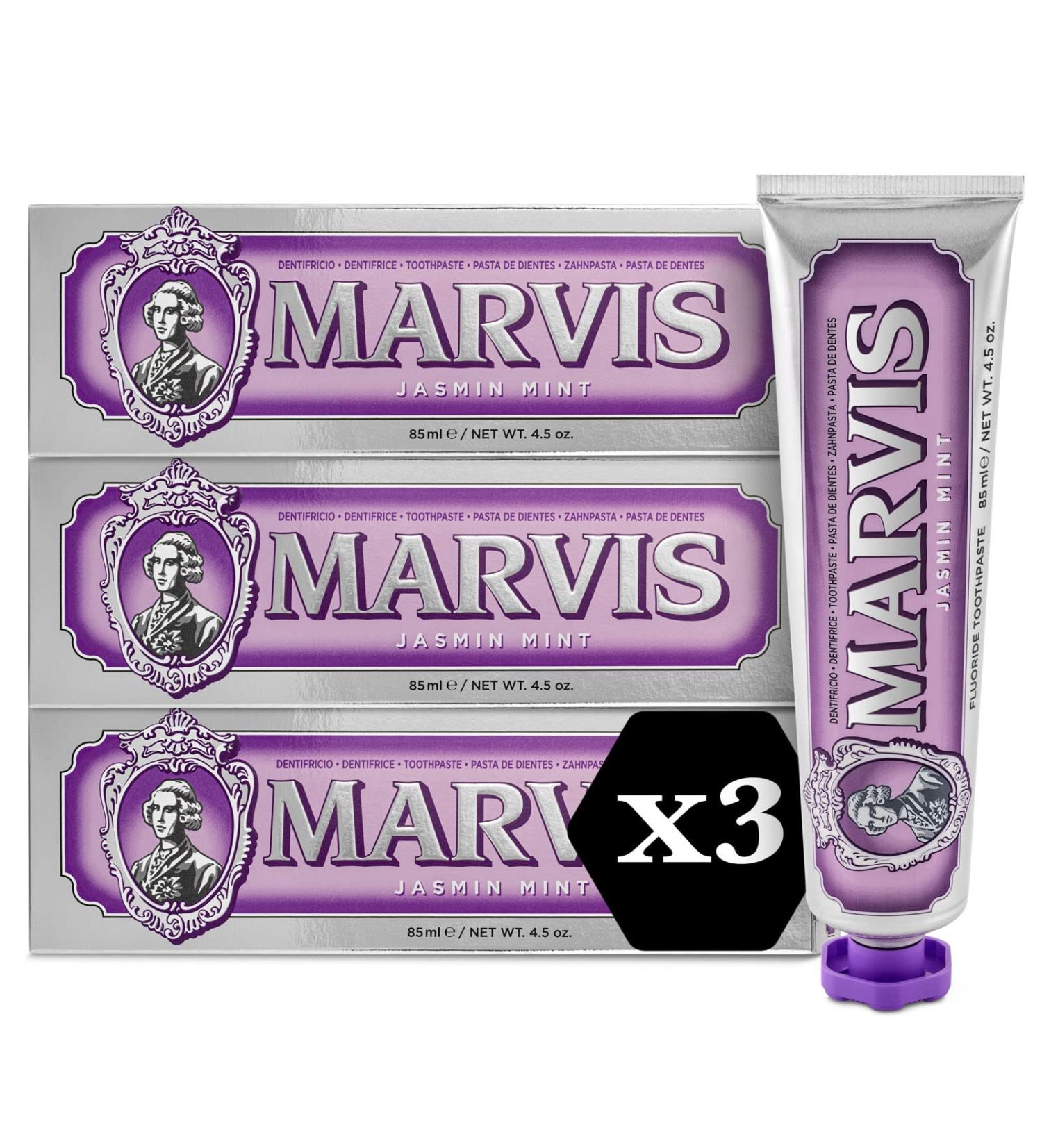 Buy Marvis Jasmine Mint Toothpaste - 3 85 ml | Aromatic Healthy Gums & Lasting Freshness - Buy Online on GoSupps.com