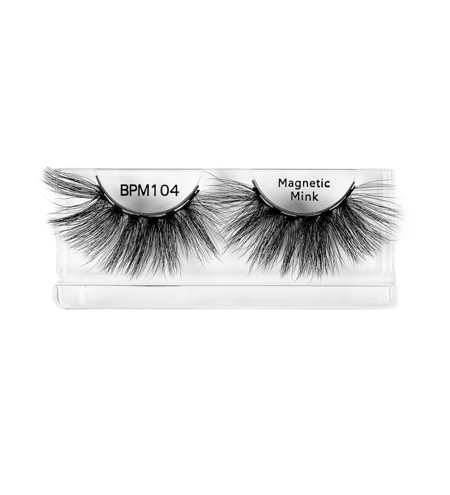 Buy BlackPink Mink 5D Magnetic Lashes - Fluffy Reusable Lightweight False Eyelashes | 2-Step Liner-Lash System (BPM104 - Buy Online on GoSupps.com