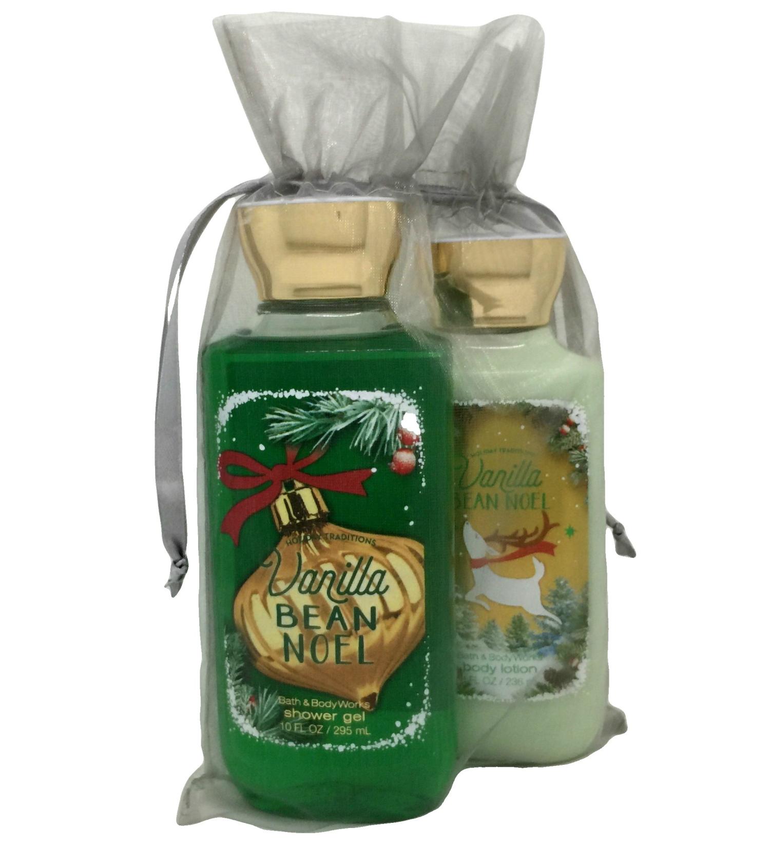 Bath & Body Works Vanilla Bean Noel Gift Set - Shower Gel & Body Lotion Bundle - Buy Online on GoSupps.com