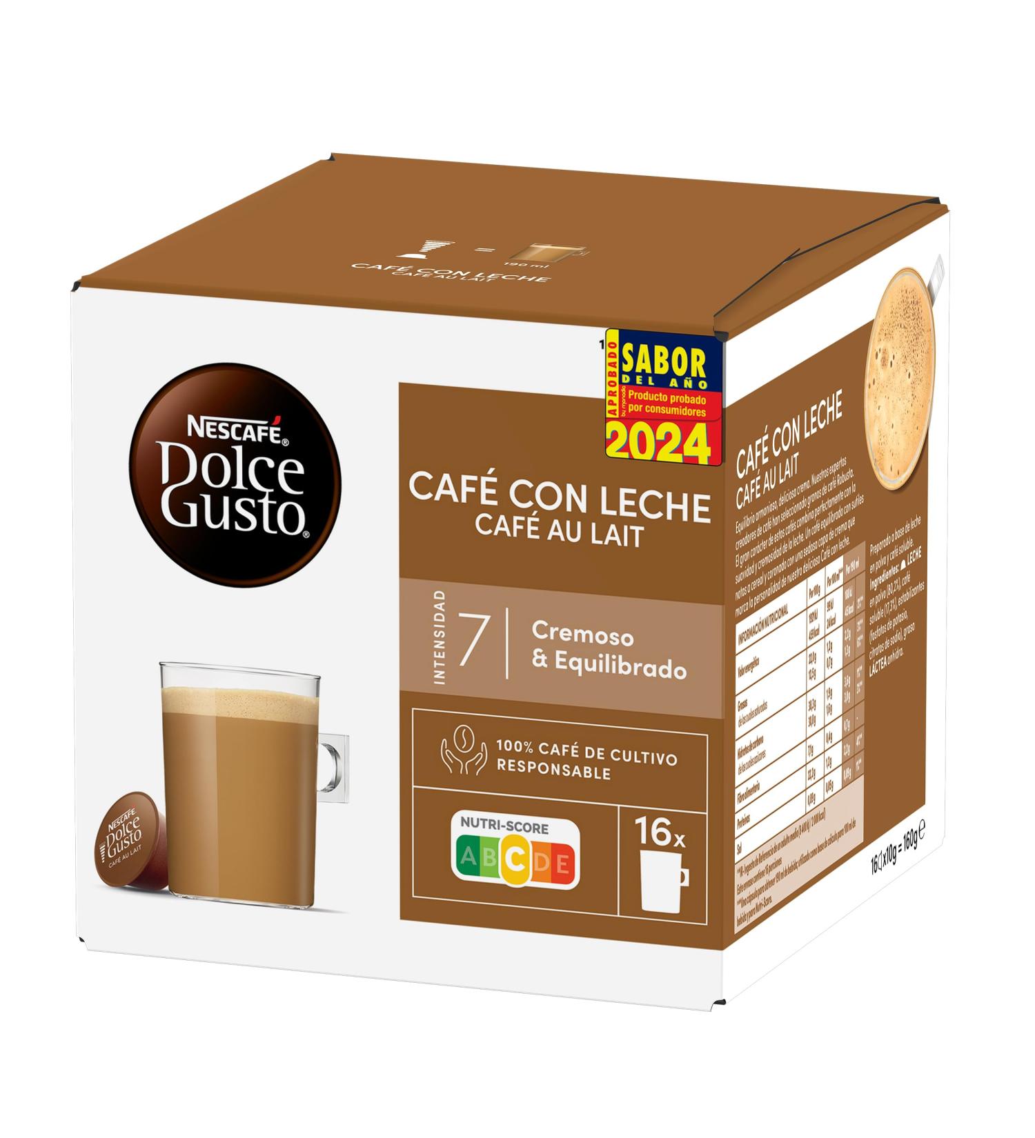 Nescafe Dolce Gusto Cafe Au Lait 160g - Buy Online on GoSupps.com