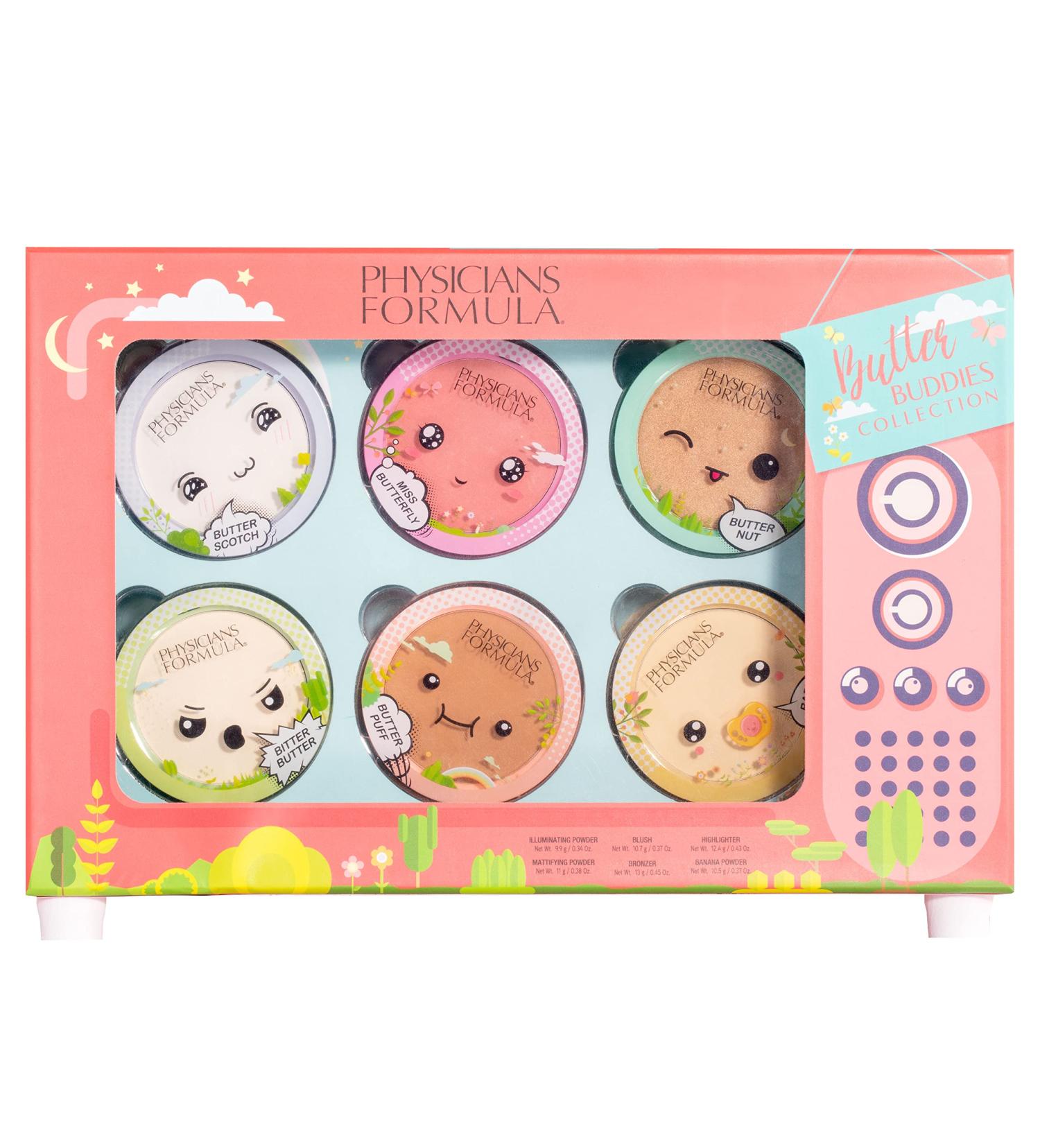 Physicians Formula Butter Buddies Collection: Banana Bronzer, Translucent Matte, Golden Nude, Translucent Glow, Rosy - 1.52 Oz - Buy Online on GoSupps.com