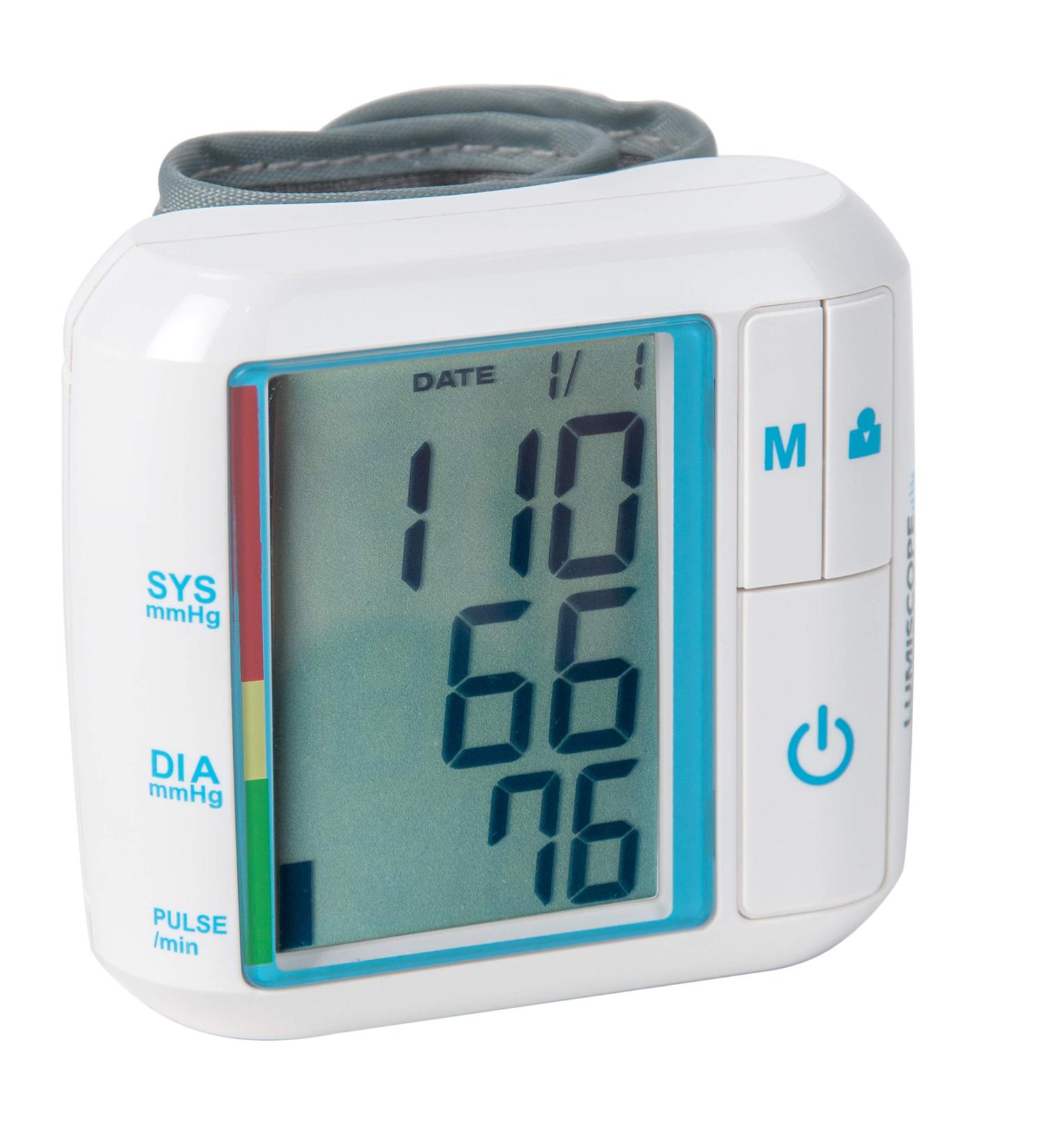 Lumiscope Advanced Digital Blood Pressure Monitor with Wrist Cuff - Model 1147 - Buy Online on GoSupps.com