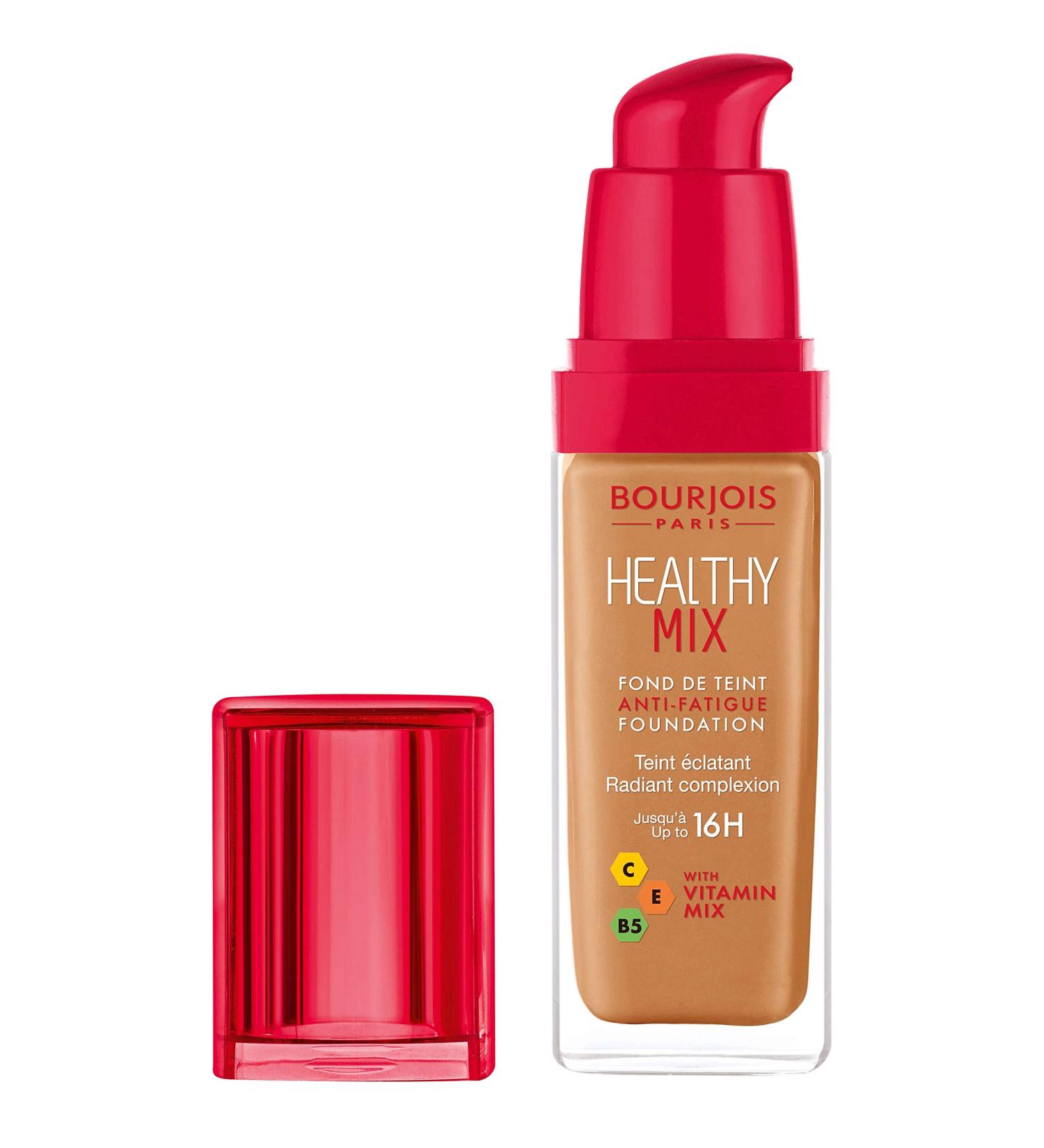 Bourjois Healthy Mix Anti-Fatigue Foundation 58 Caramel 30ml - Buy Online on GoSupps.com