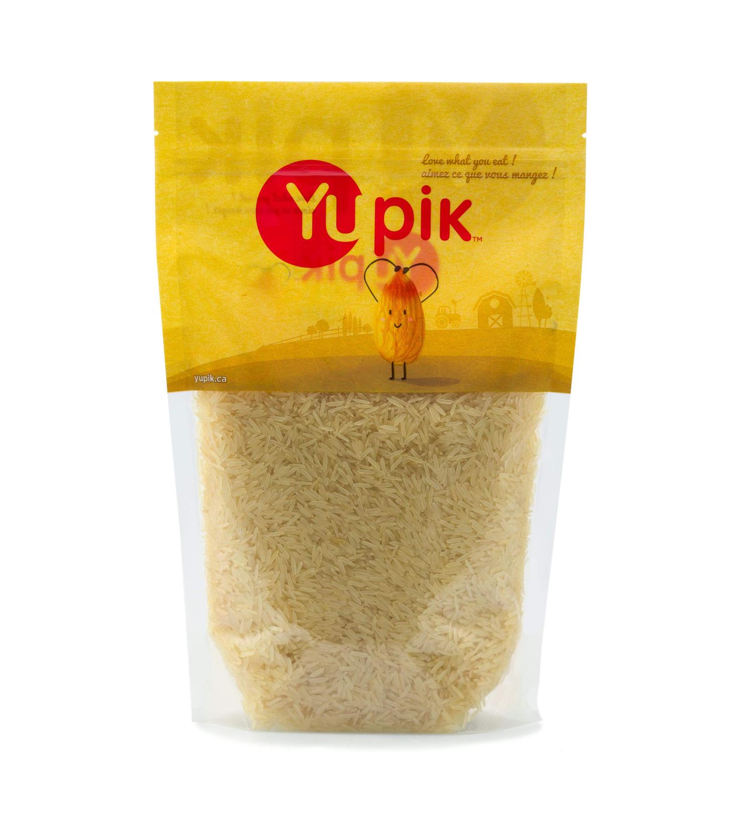 Yupik Basmati Rice 1 kg 6 Count Gluten-Free Vegan Sugar-Free Salt-Free Fragrant Rice Easy Preparation Ideal for Recipes Side Dishes Salads & More 6 kg - Buy Online on GoSupps.com