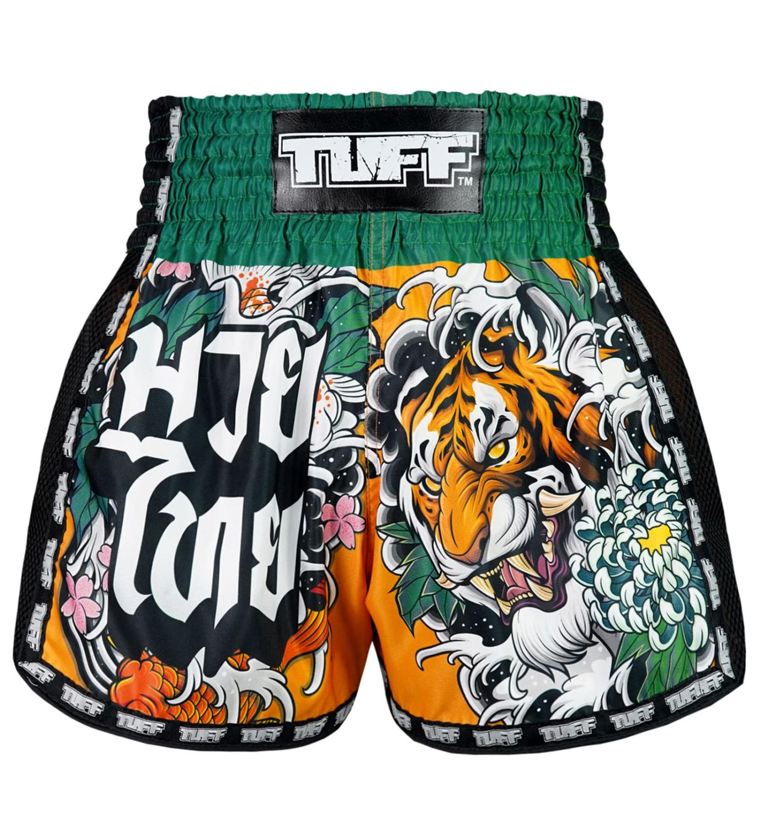Tuff Sport Retro Muay Thai Boxing Shorts | Slim Cut MMA Kickboxing Workout Set | Large Tuf-msc105-ylw - Buy Online on GoSupps.com