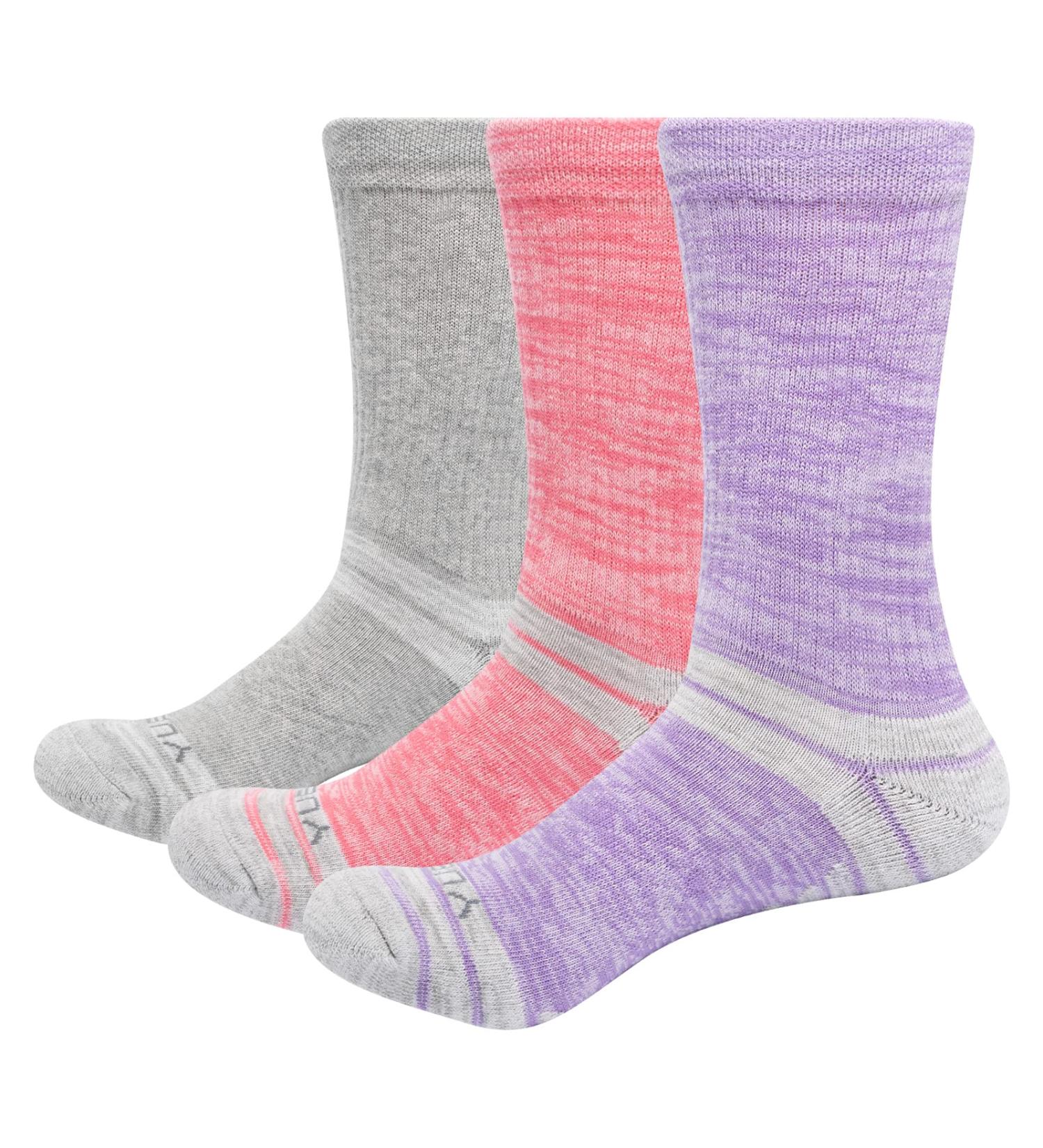 YUEDGE Women's Sports Socks - Anti-Blister Tennis & Training Socks (3 Pairs Size 39-42 Multicolored) Cotton Comfort for Active Lifestyle - Buy Online on GoSupps.com