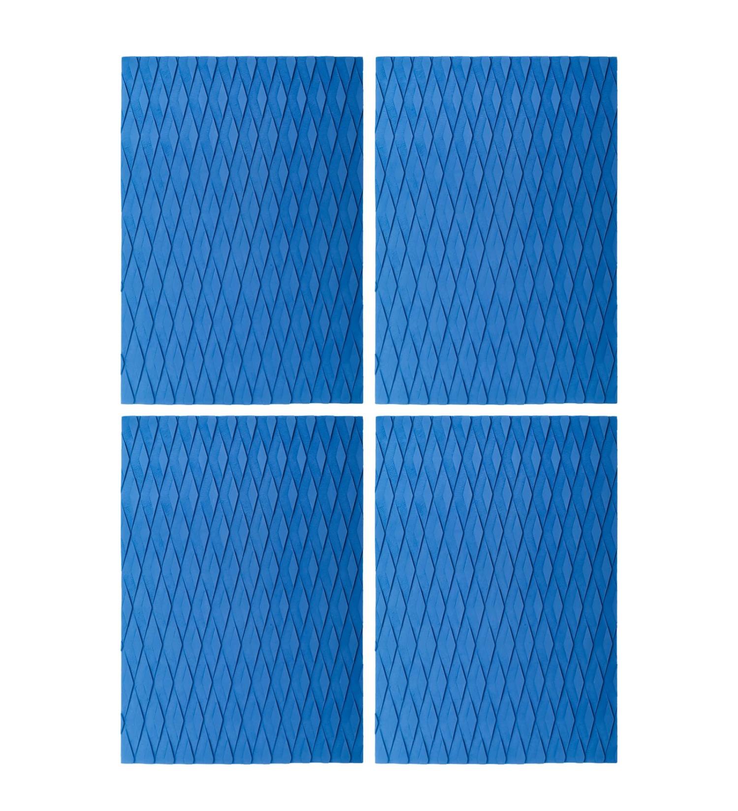 SPARKFIRE 4 Pcs Non-Slip Deck Pad Grip Mat - 15 x 10 Trimmable EVA Traction Foam for Boat, Kayak, Canoe, Yacht, SUP Board - Anti-Slip with 3M Adhesive - Buy Online on GoSupps.com